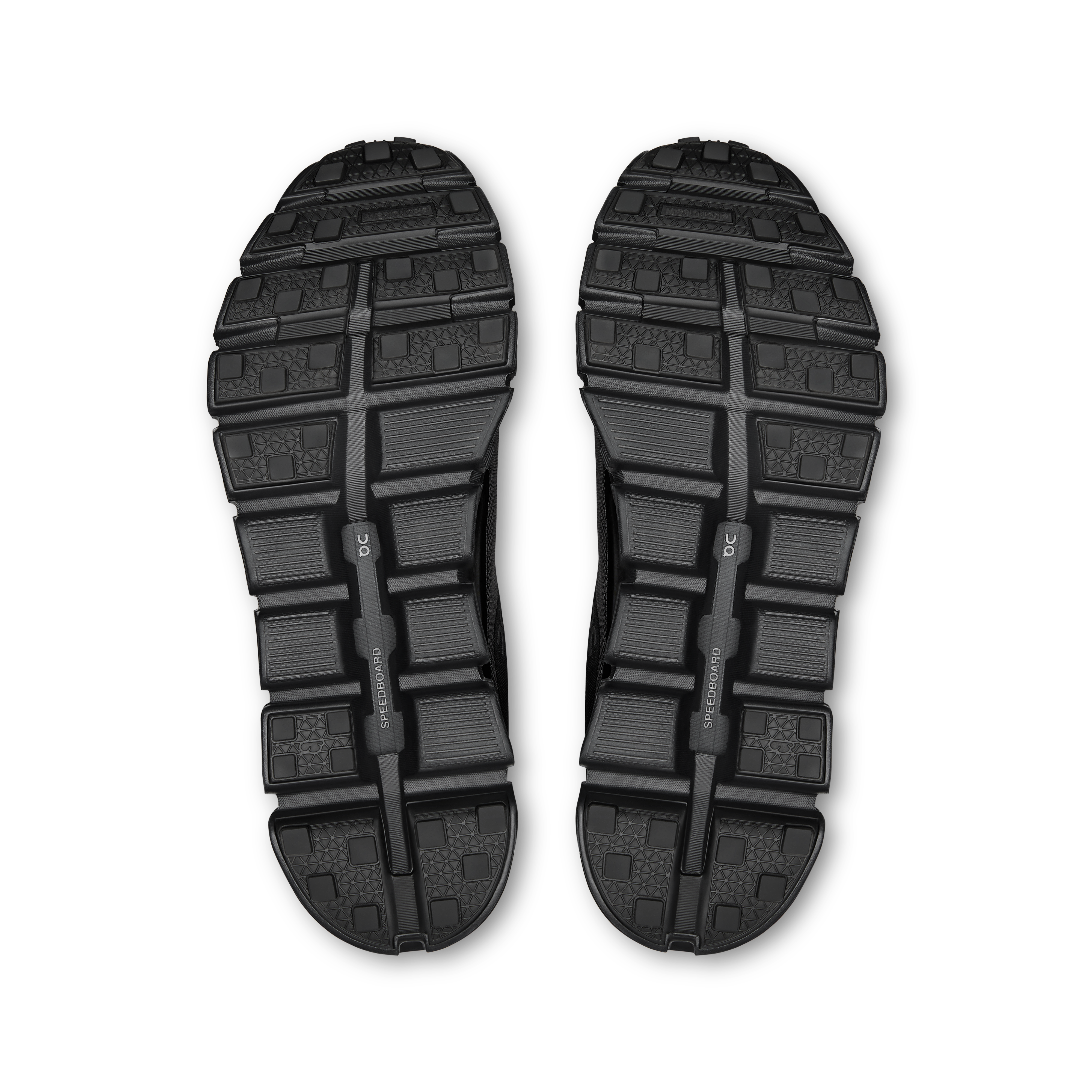 On Cloud 6 Geo Waterproof Black & Black Homme – Randonnée, jour de pluie Chaussures