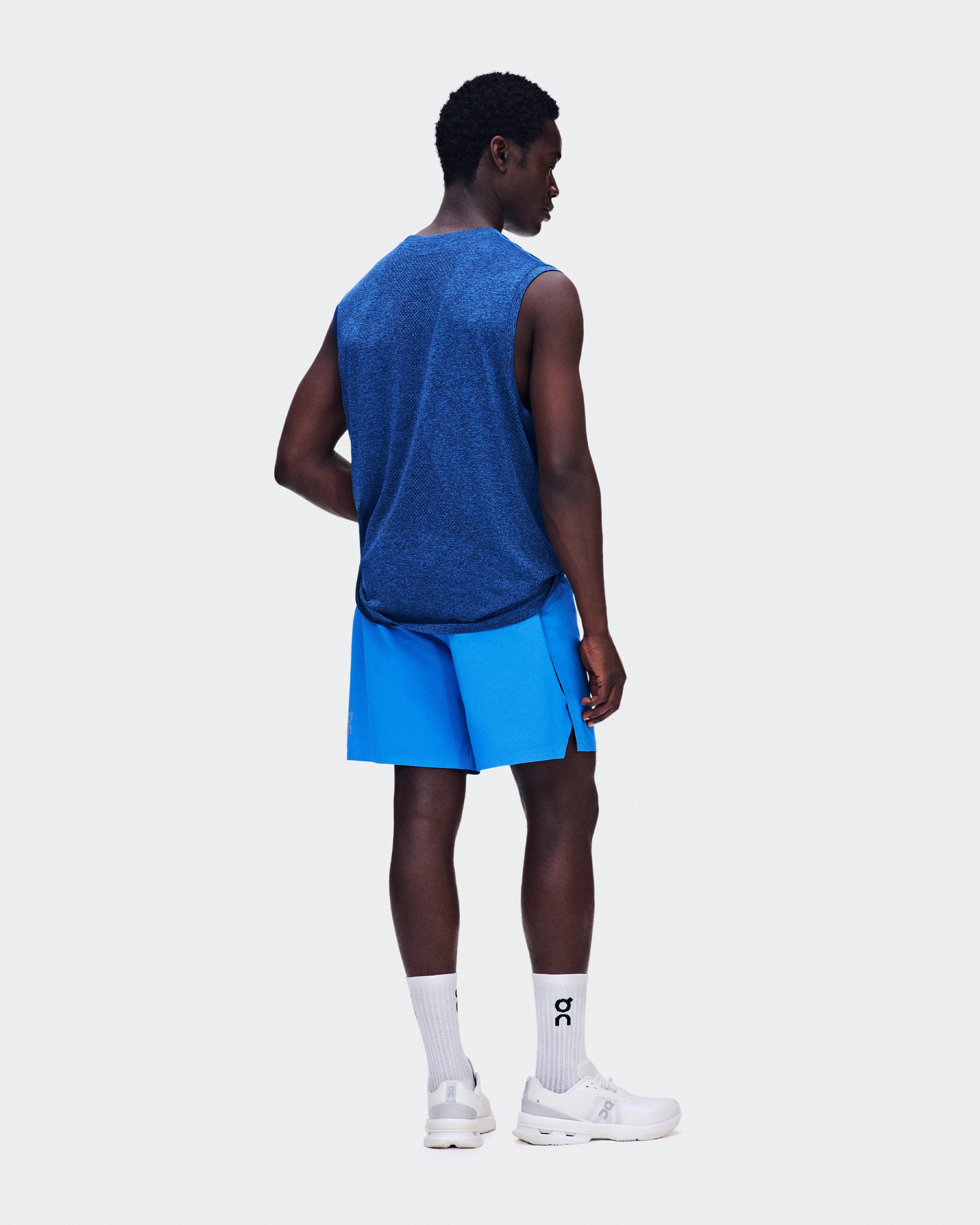 On Train Flex Tank Jay Heather Homme Hauts et t-shirts