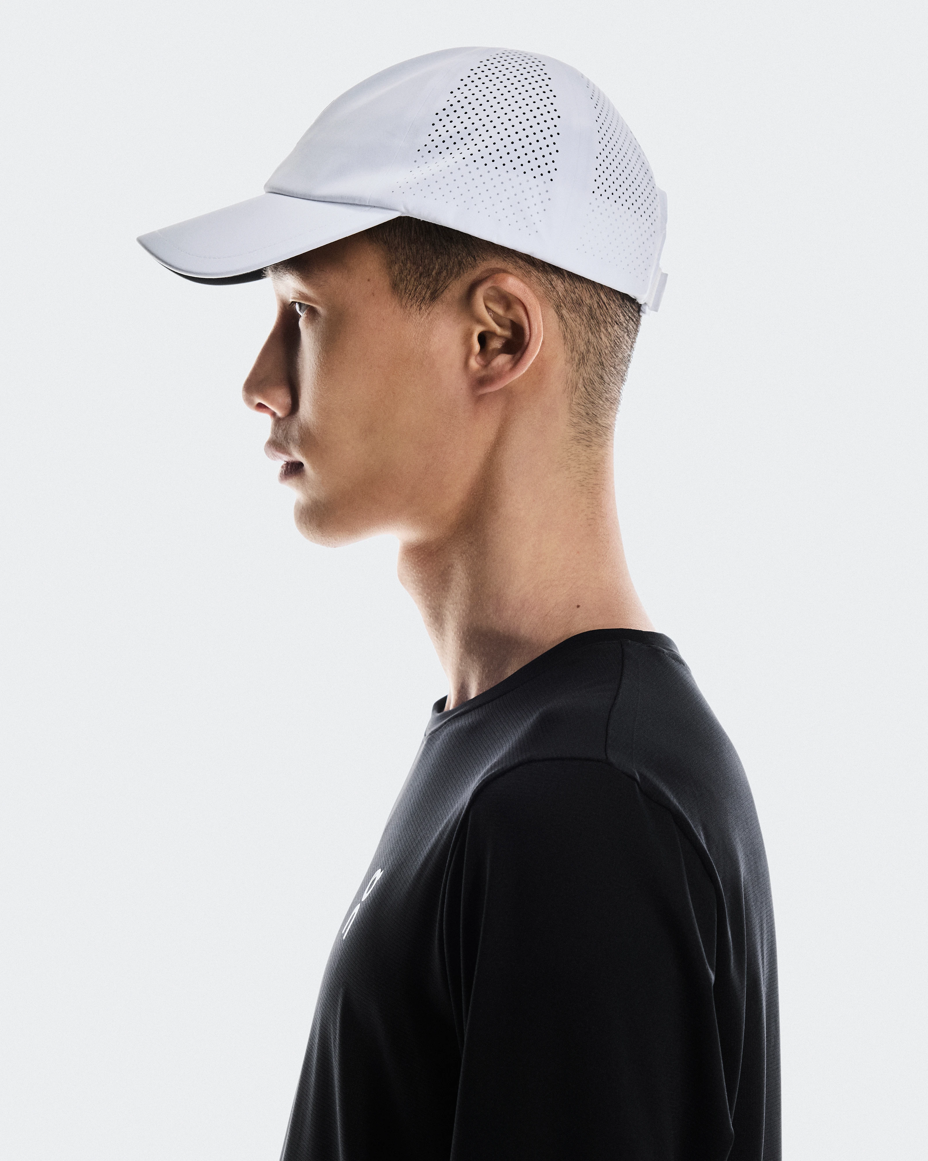 On Court Cap White & White Unisexe Chapeaux