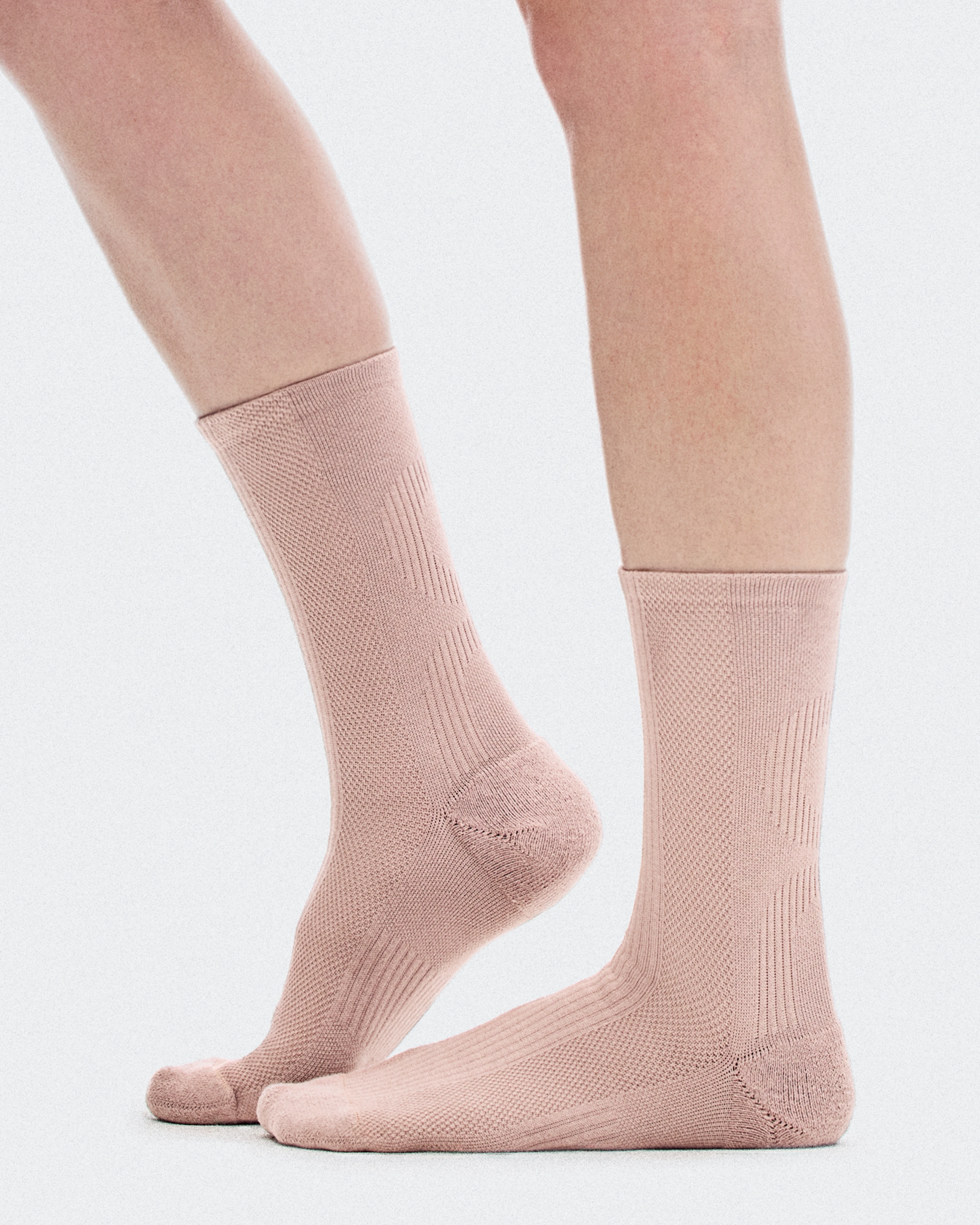 On Hybrid Sock High 2P Biscuit Unisexe Chaussettes