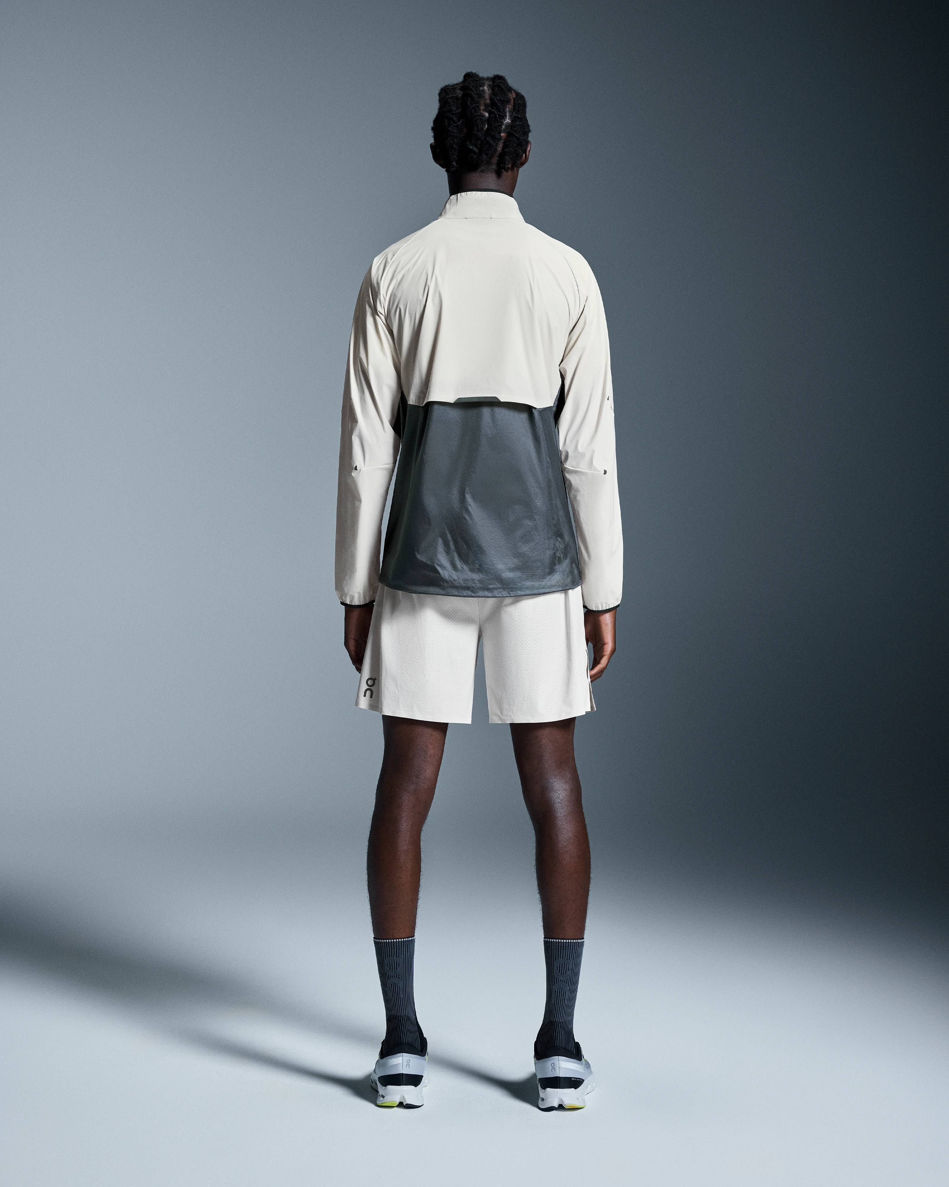 On Weather Jacket Silver & Eclipse Homme Vestes
