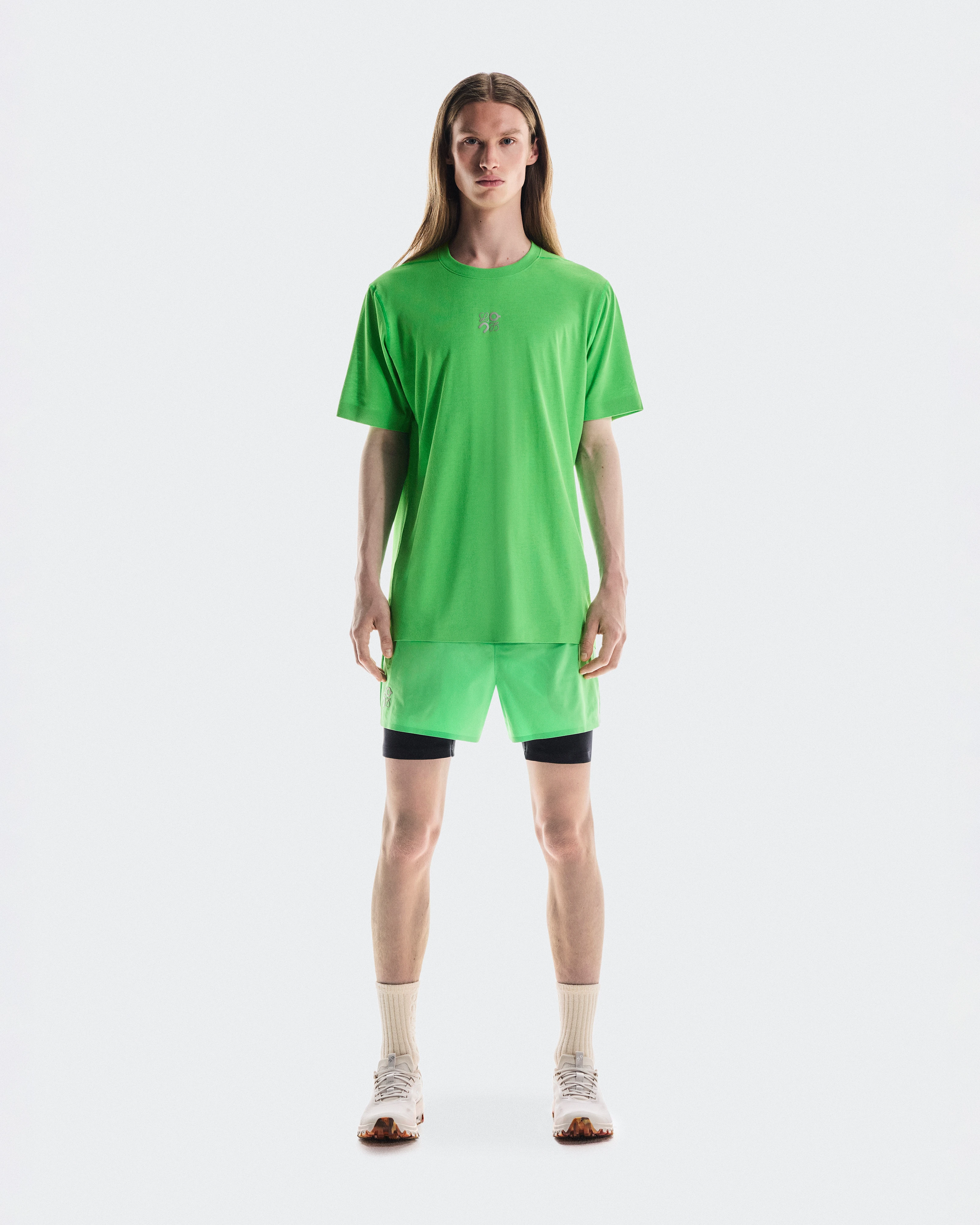 On Performance Shorts LOEWE Green Homme Shorts