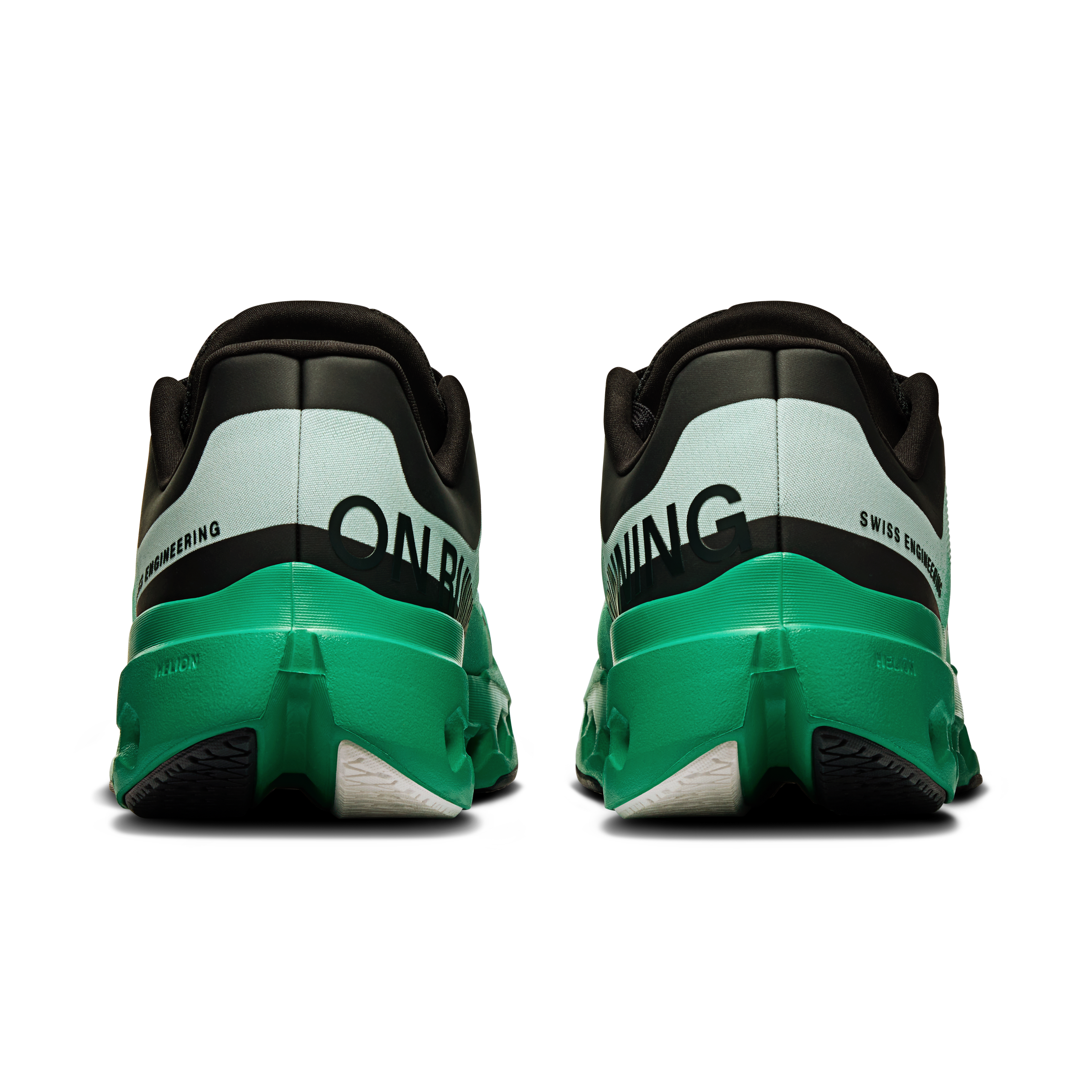 On Cloudsurfer Next Mint & Black Homme Running sur route Chaussures