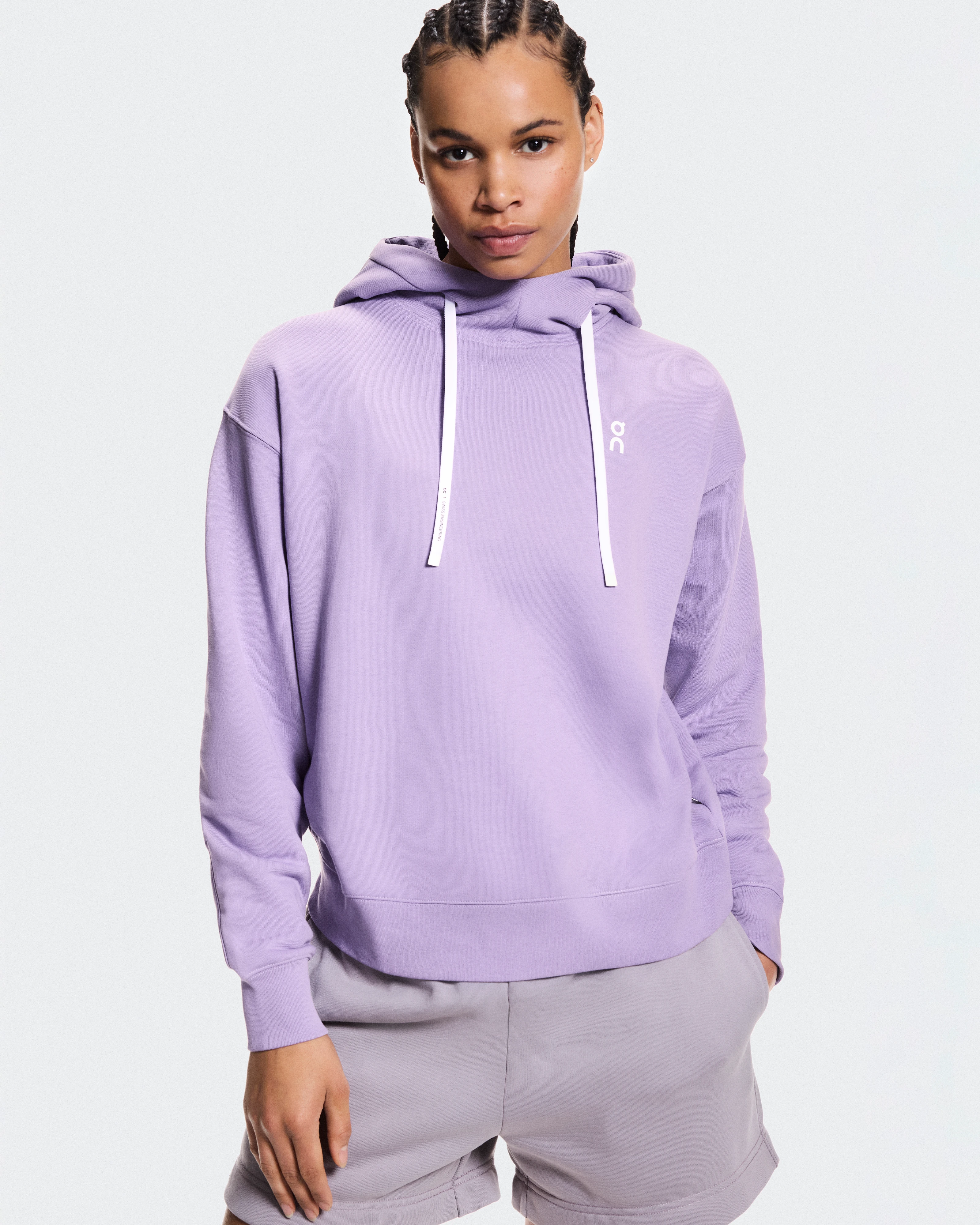 On Club Hoodie Fade Bloom Femme Sweats à capuche et sweats