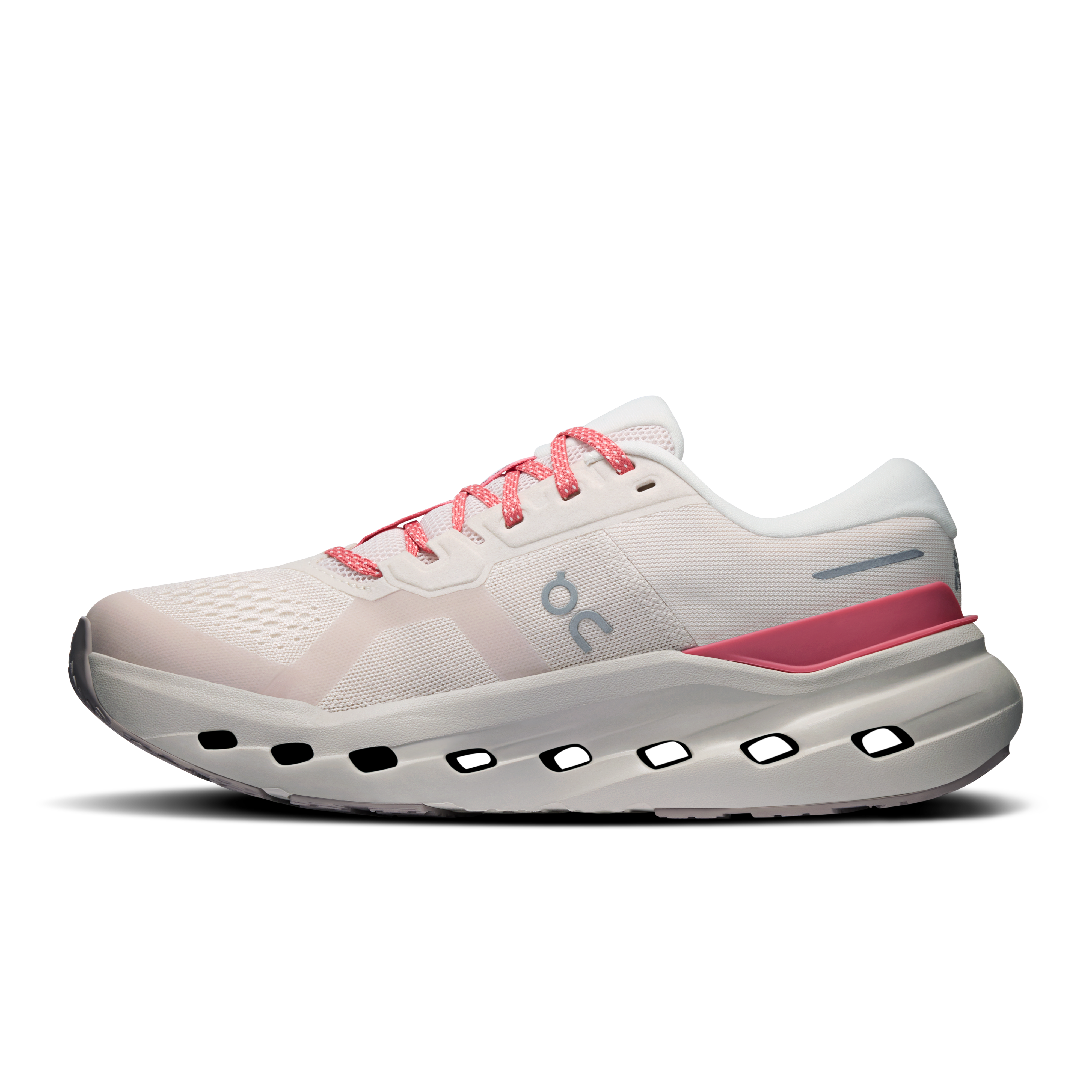 On Cloudrunner 3 Oyster & Camellia Femme Running sur route Chaussures