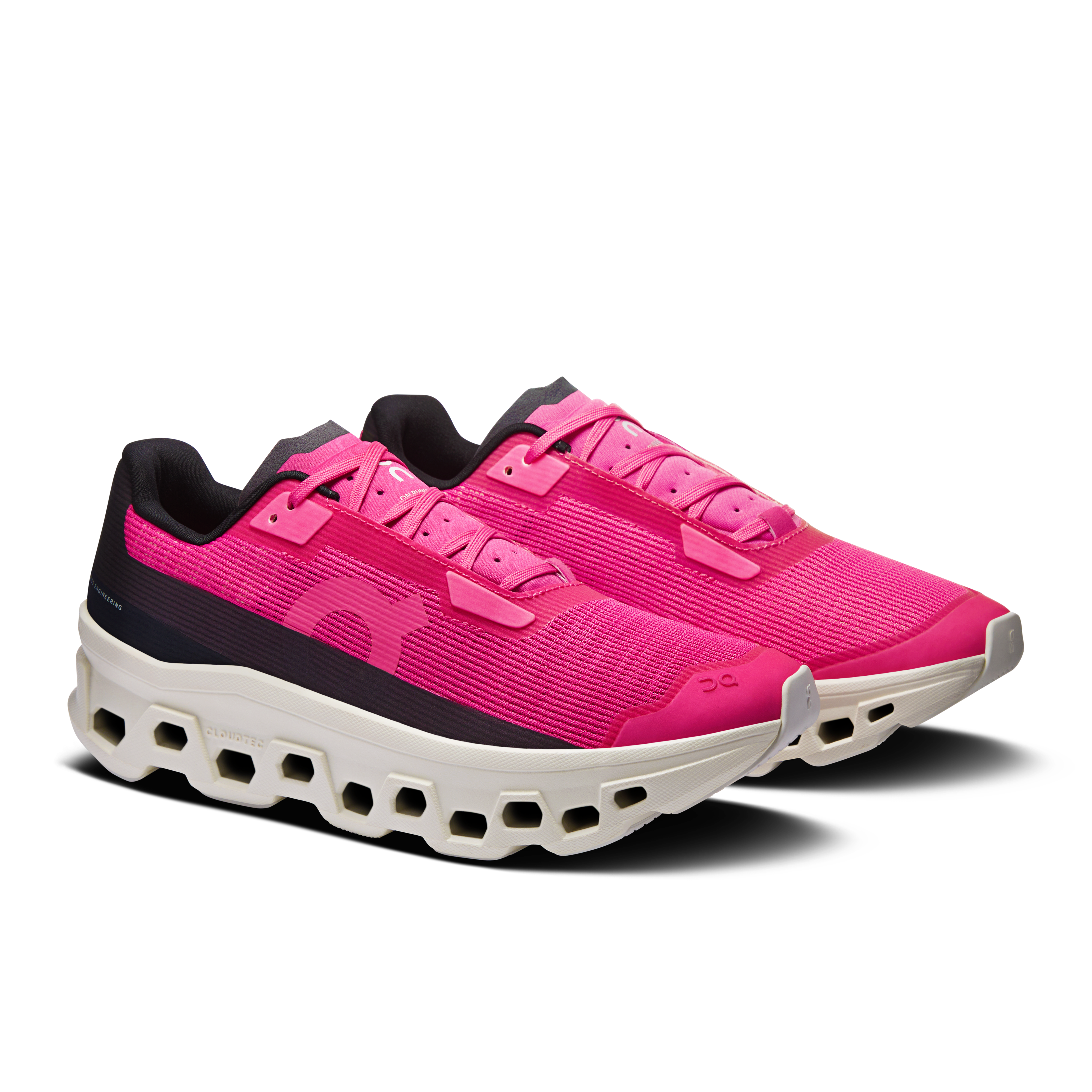On Cloudmonster Void Pink & Ivory Femme Active Life Chaussures