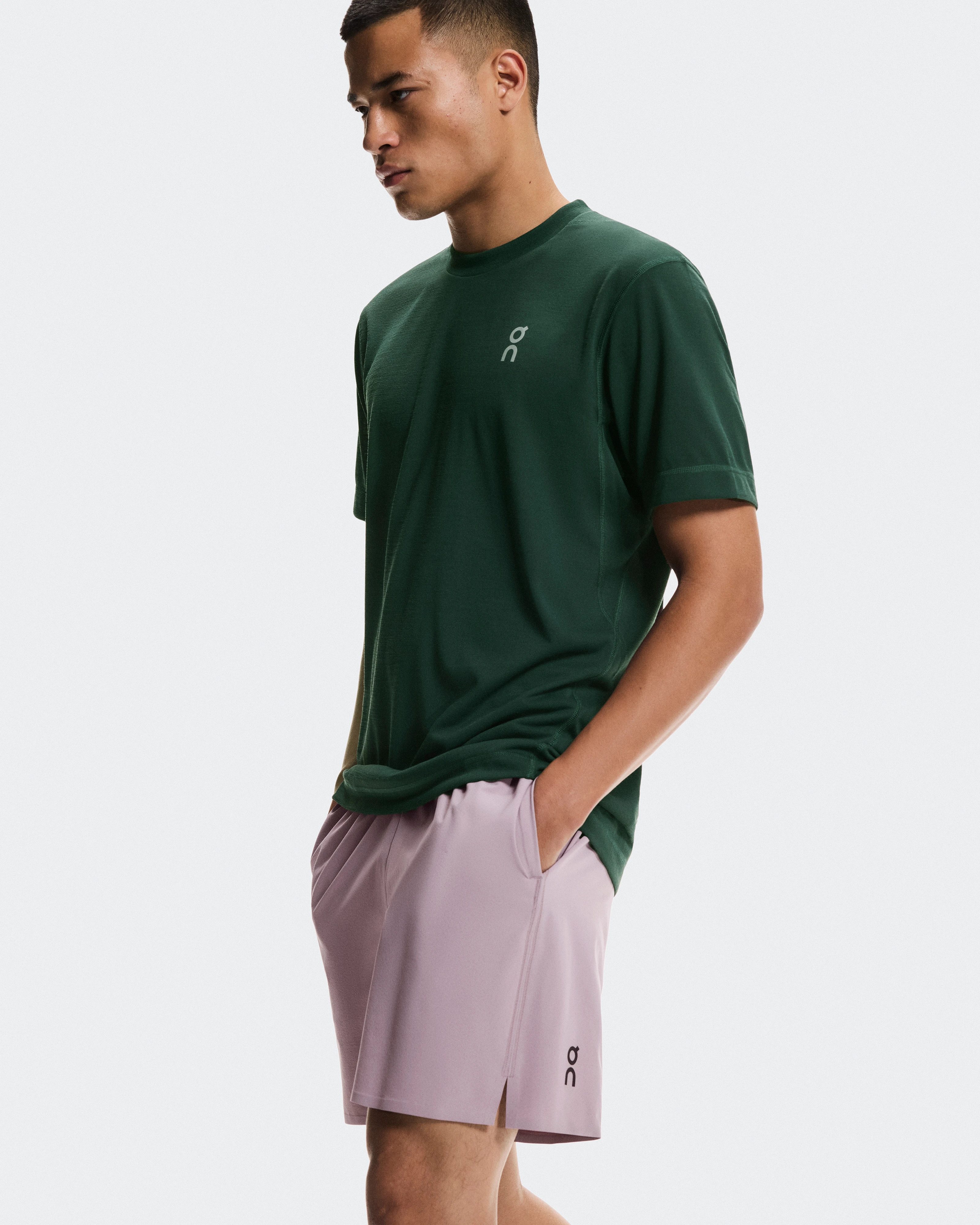 On Focus Shorts Heron Homme Shorts