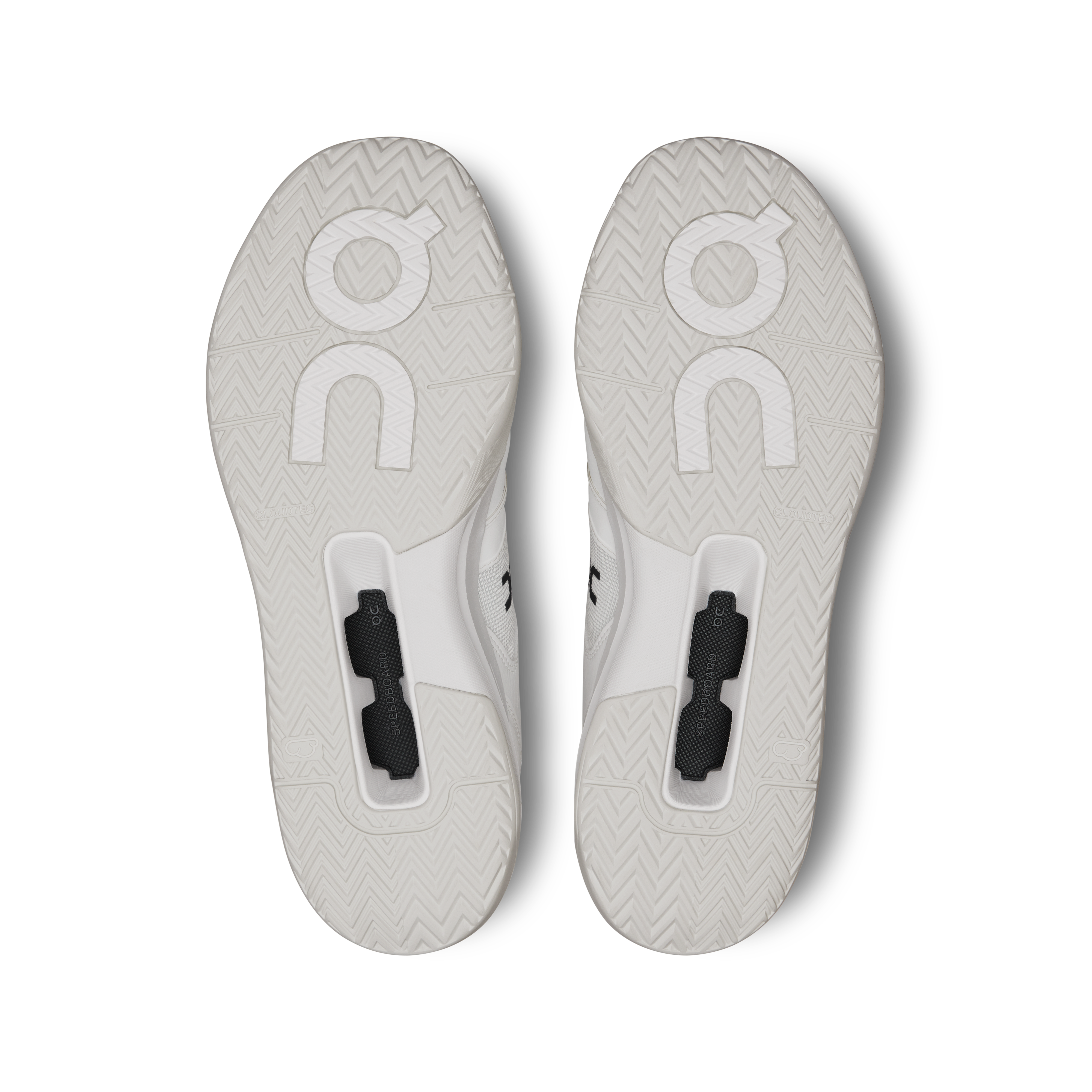On THE ROGER Clubhouse Pro White & Ice Homme Tennis Chaussures