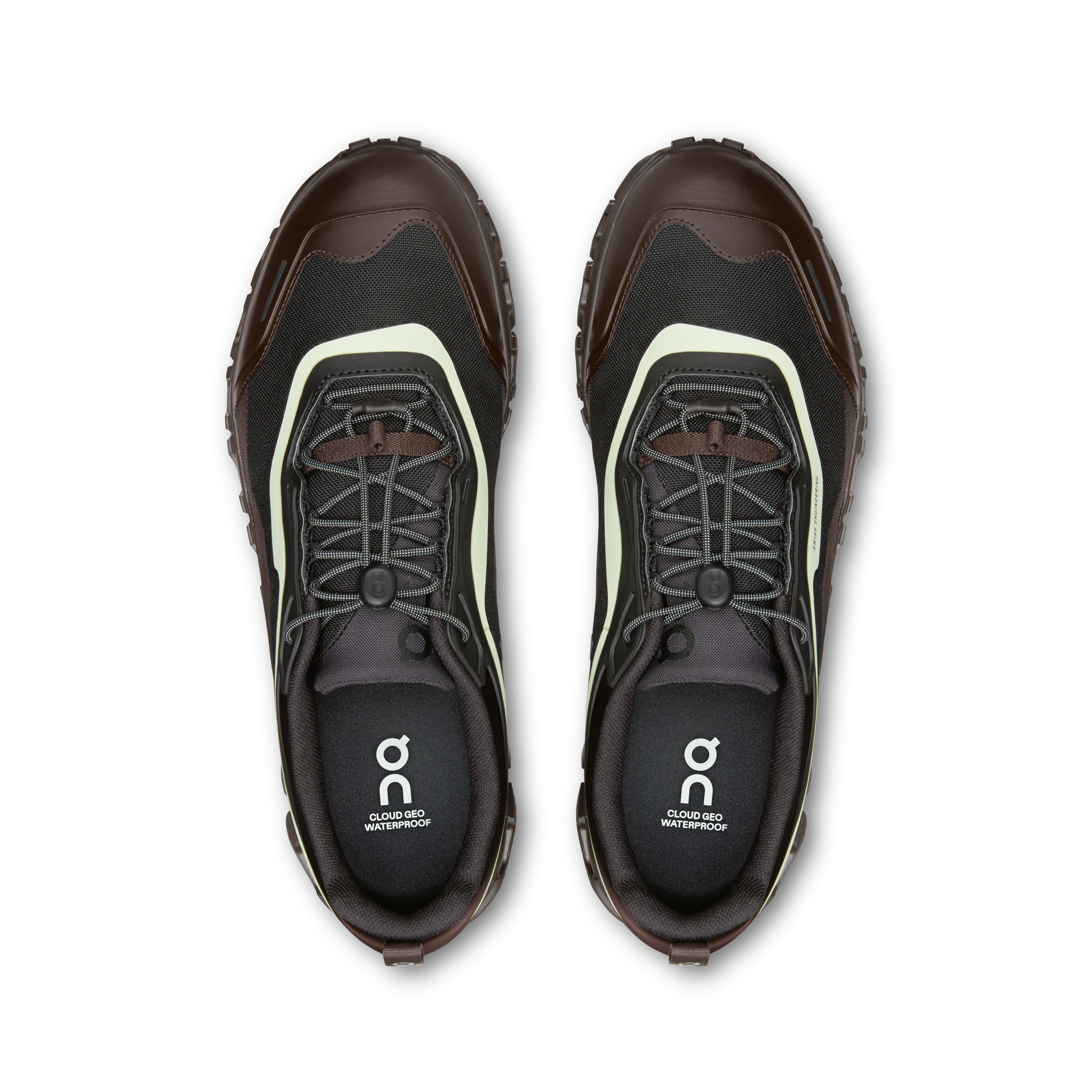 On Cloud 6 Geo Waterproof Black & Lima Homme Active Life Chaussures