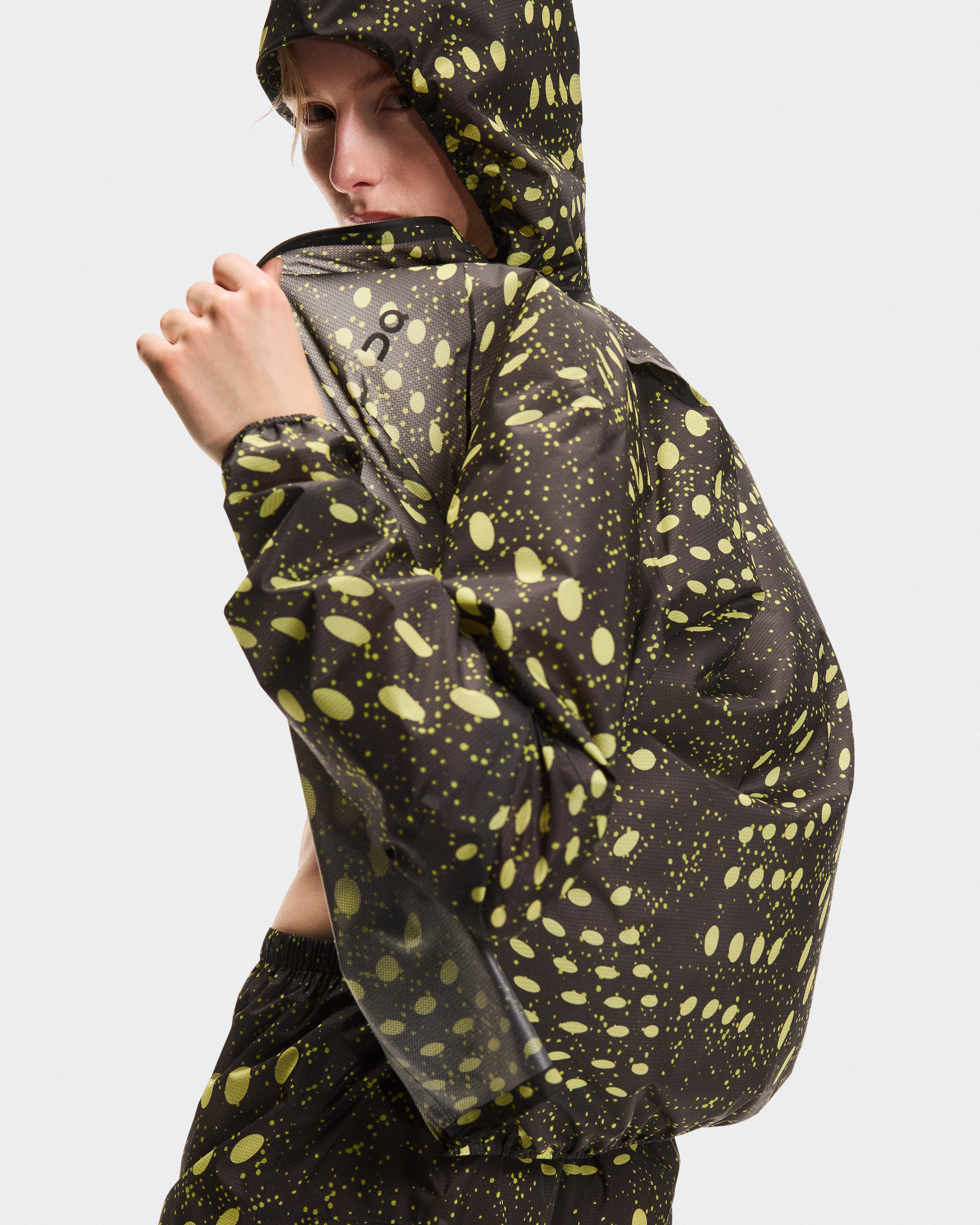 On Ultra Jacket Iron & Lime Femme Vestes