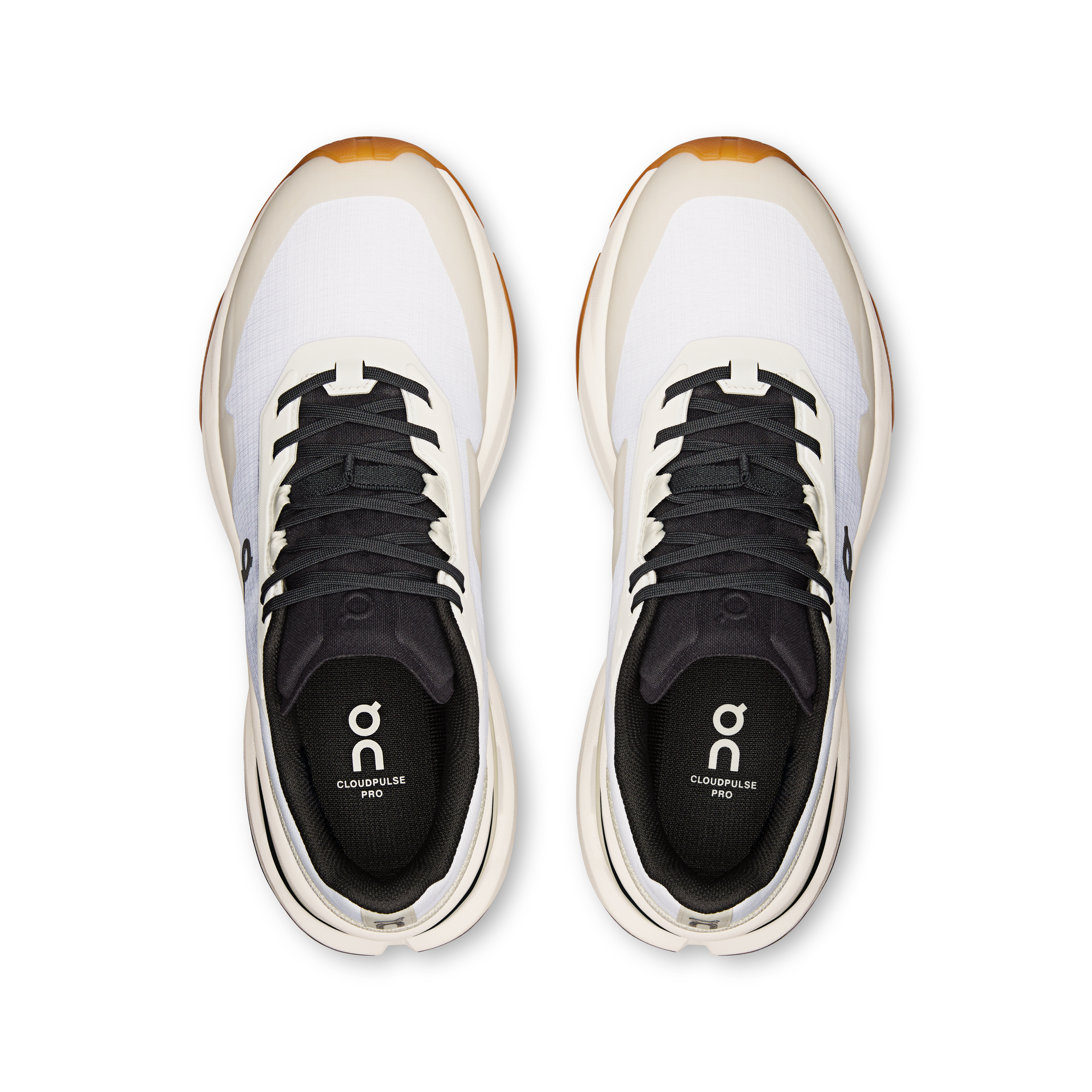 On Cloudpulse Pro White & Black Femme training_shoes Chaussures
