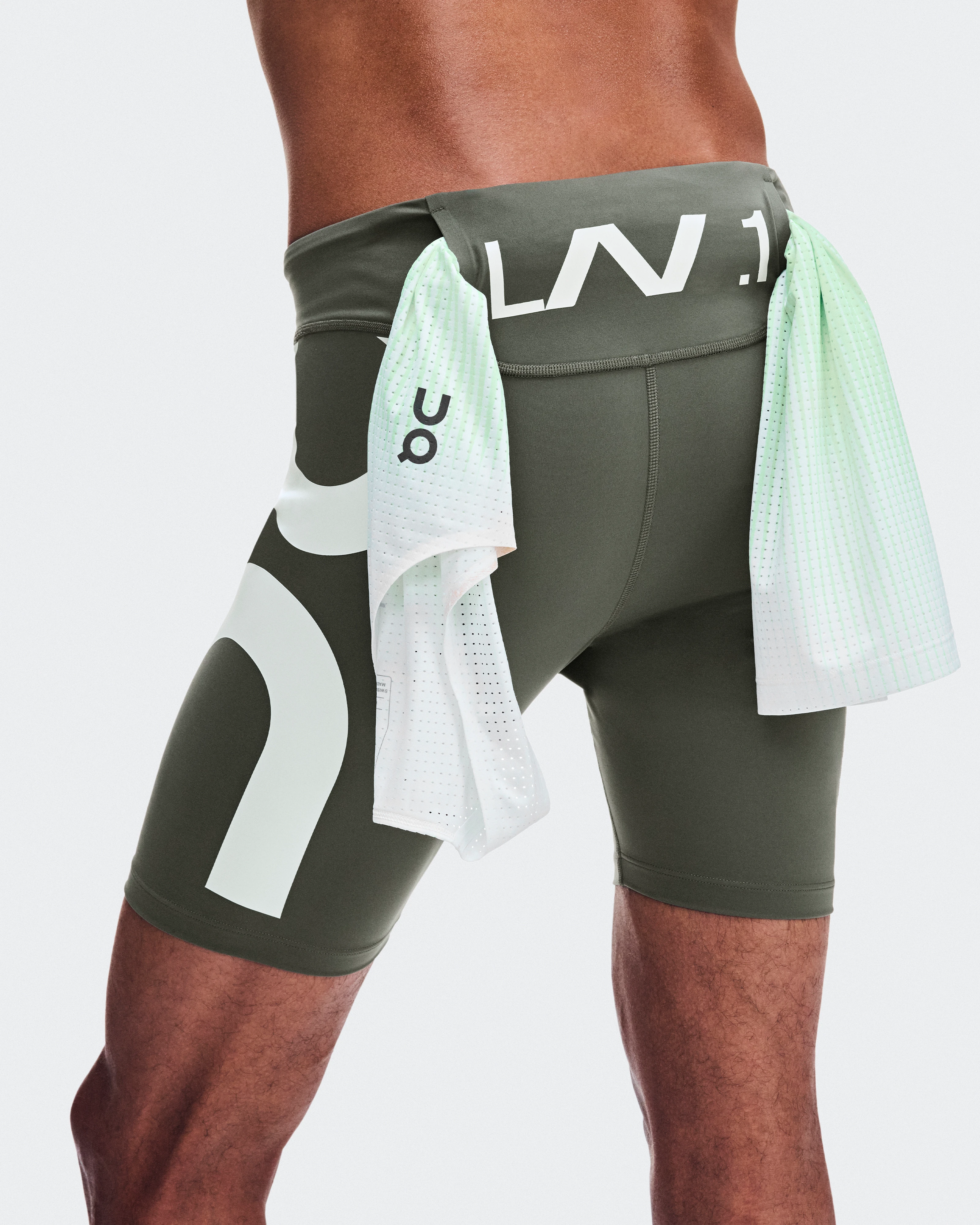 On Race Half Tights LN1 Mire Homme Leggings