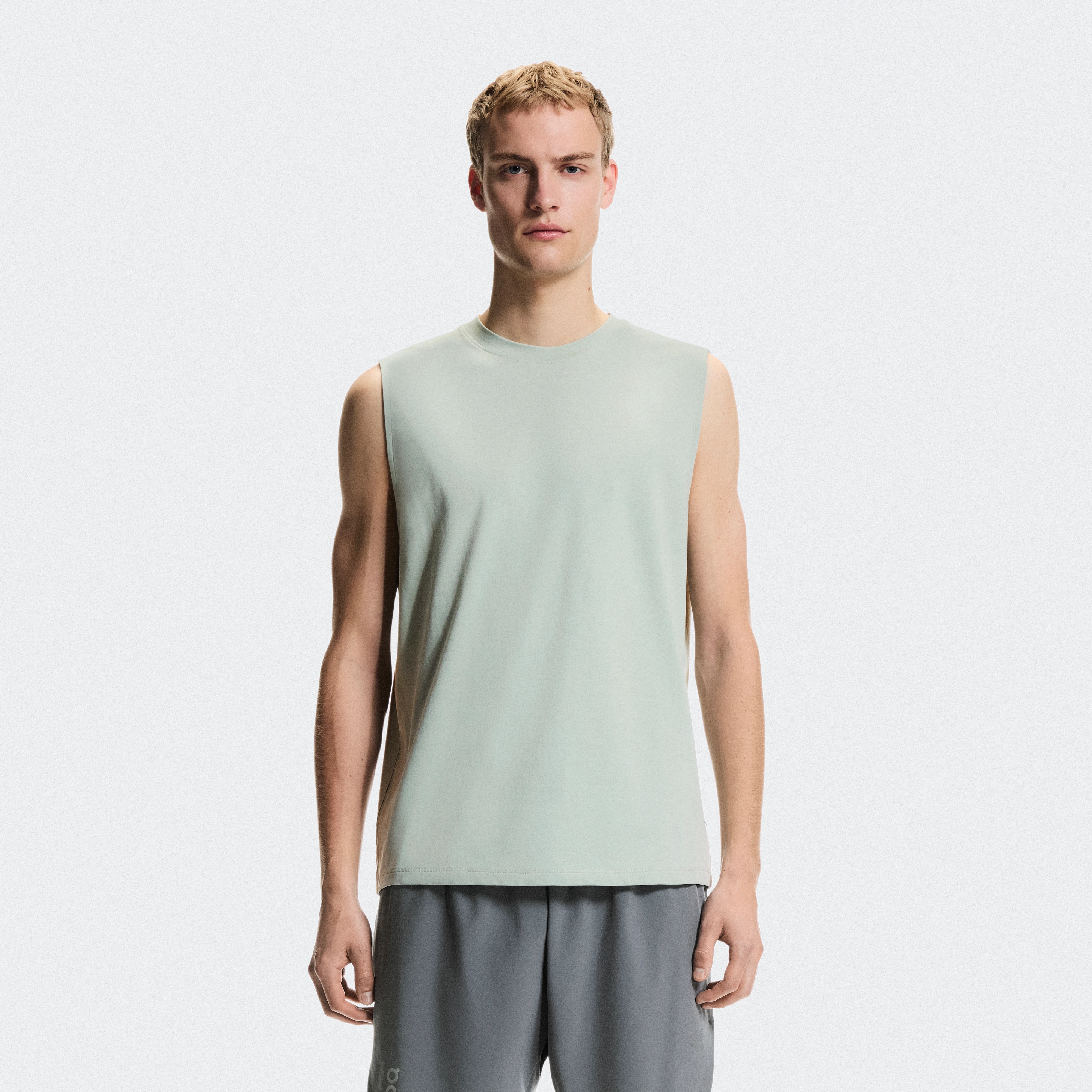 On Focus Tank Mineral Homme – Effort léger, respirabilité, quotidien Hauts et t-shirts