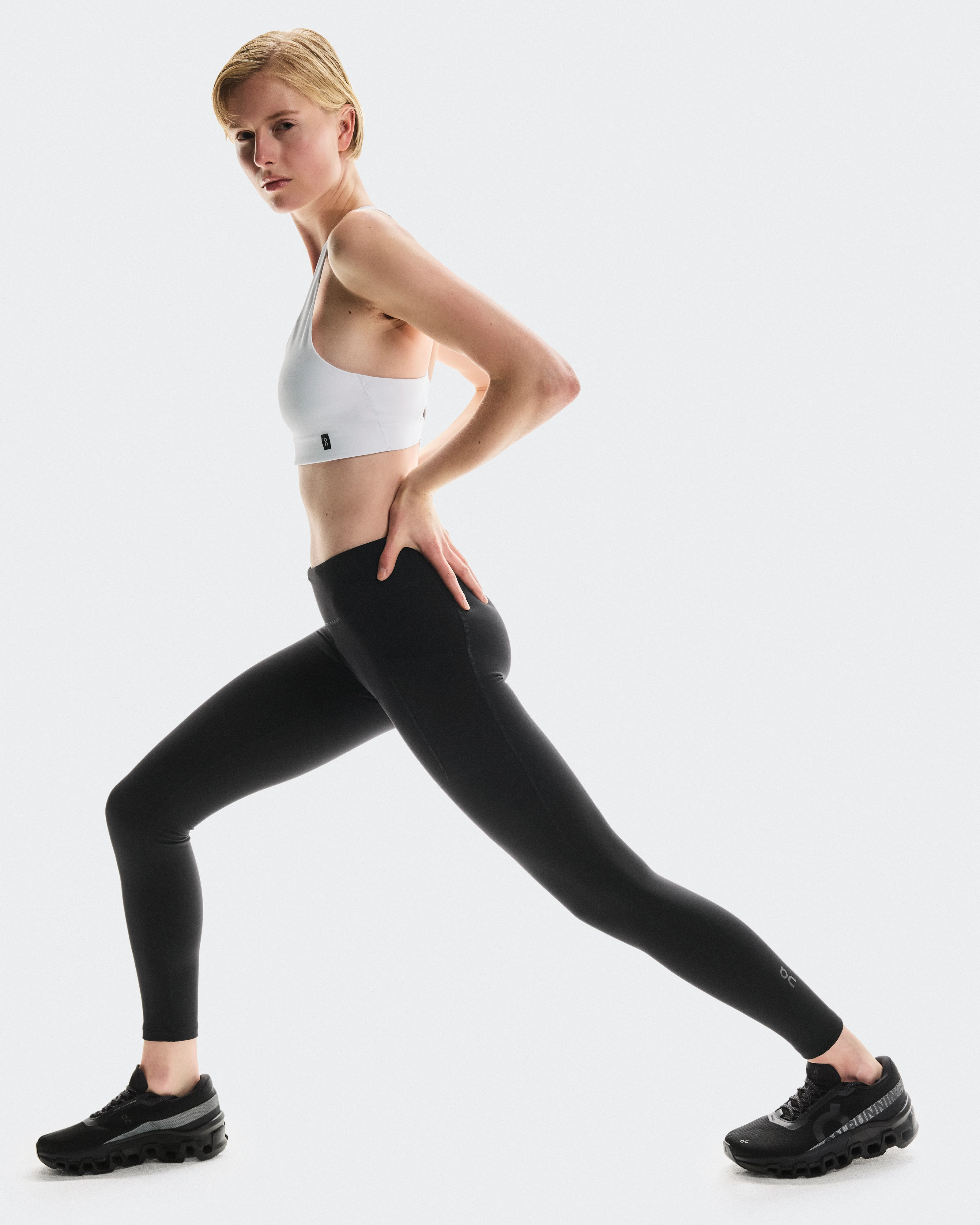 On Performance Tights Winter Black Femme Leggings