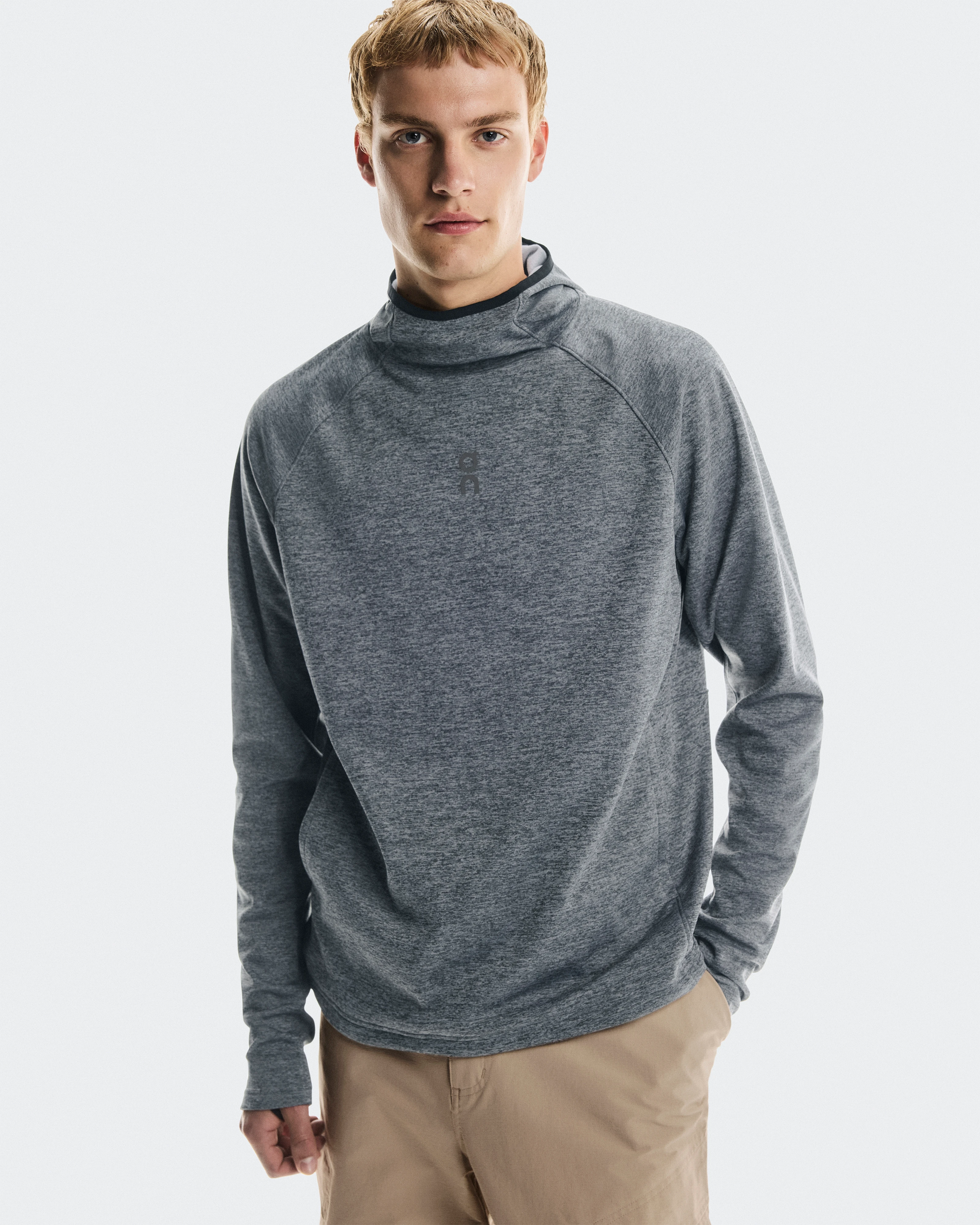 On Trek Hoodie Basalt Homme Sweats à capuche et sweats