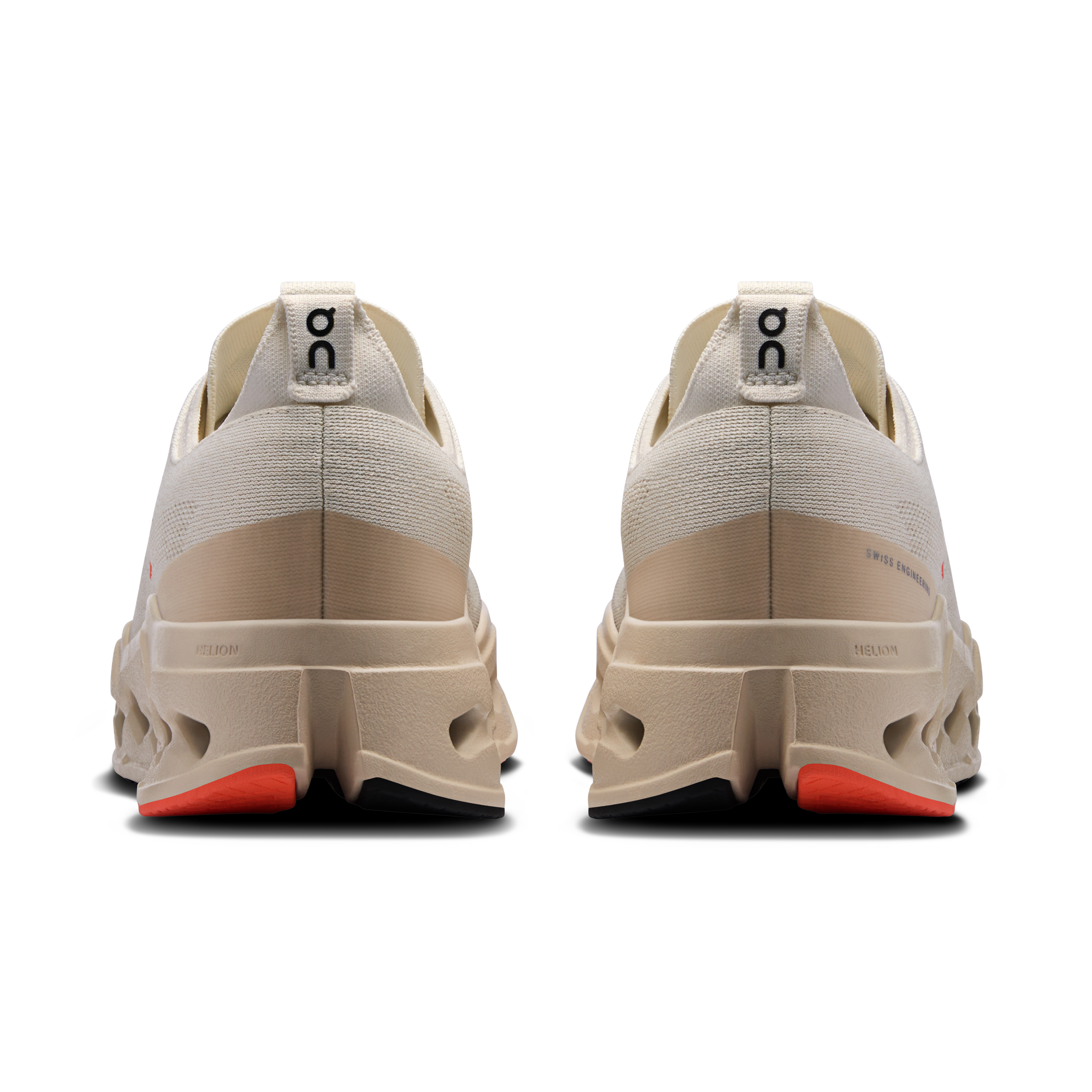 On Cloudsurfer Max Ivory & Salmon Homme Running sur route Chaussures