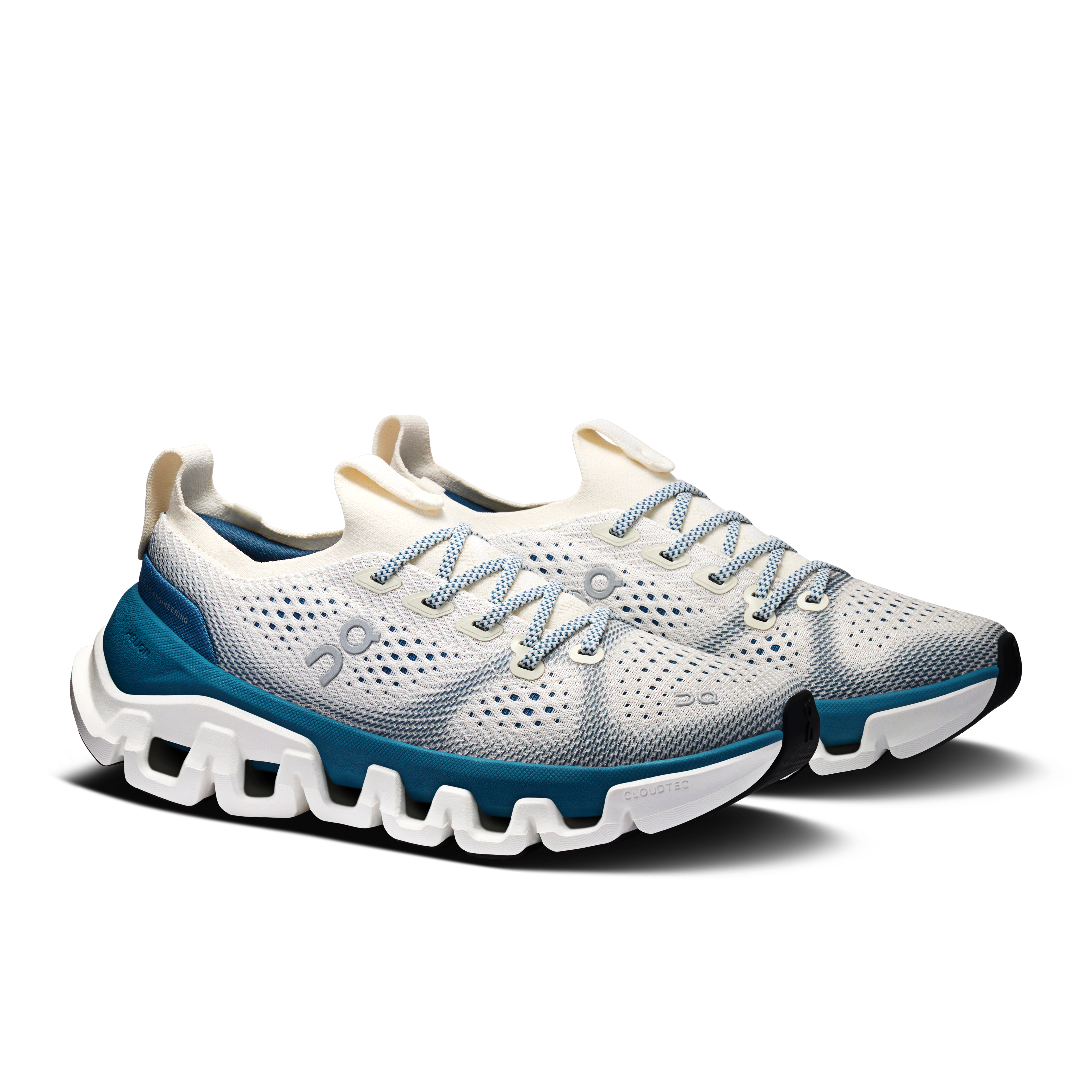 On Cloud X Tempo Ivory & Storm Femme Active Life Chaussures