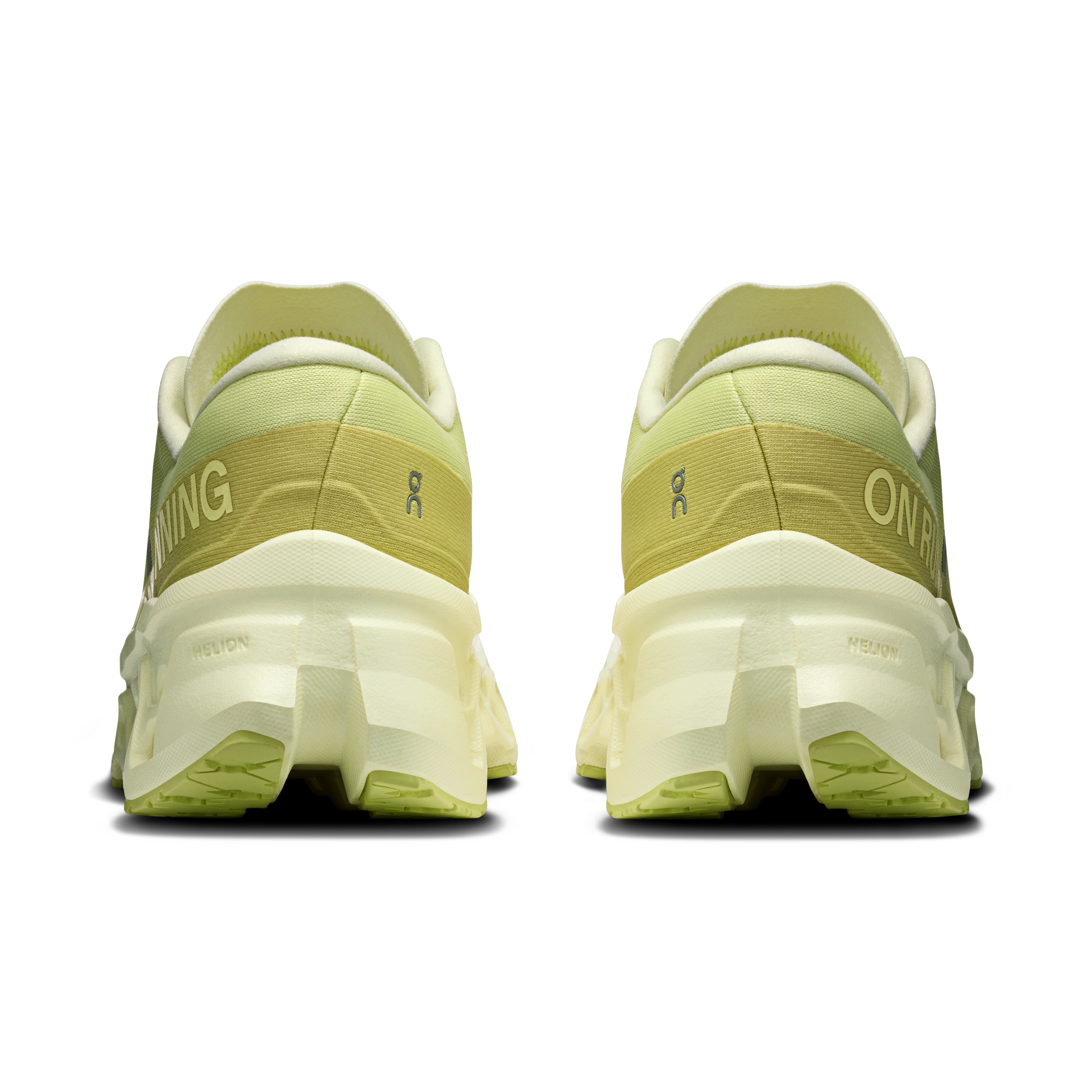 On Cloudmonster 3 Limelight & Seedling Femme Running sur route Chaussures