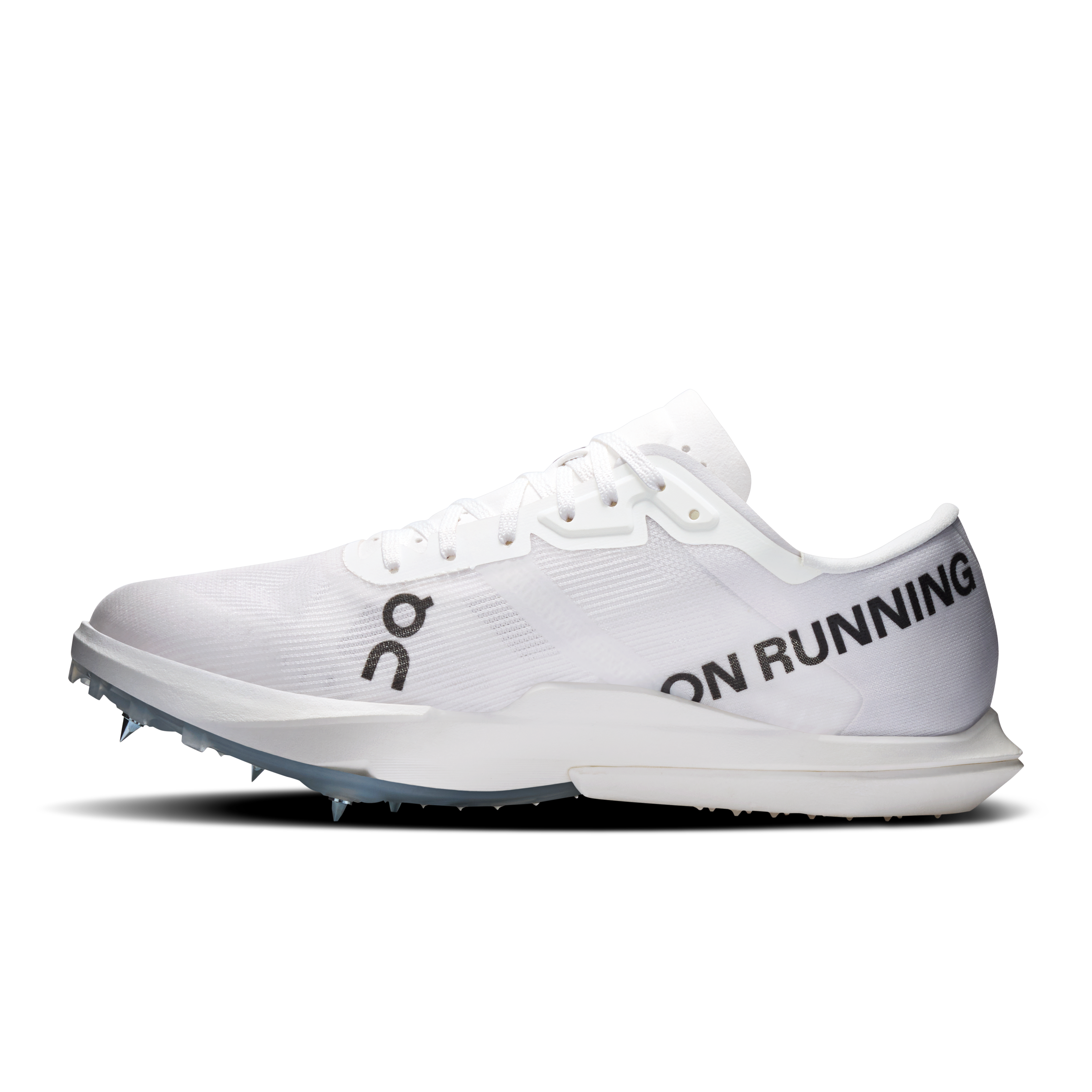 On Cloudspike Amplius 2 White & Frost Femme Athlétisme Chaussures
