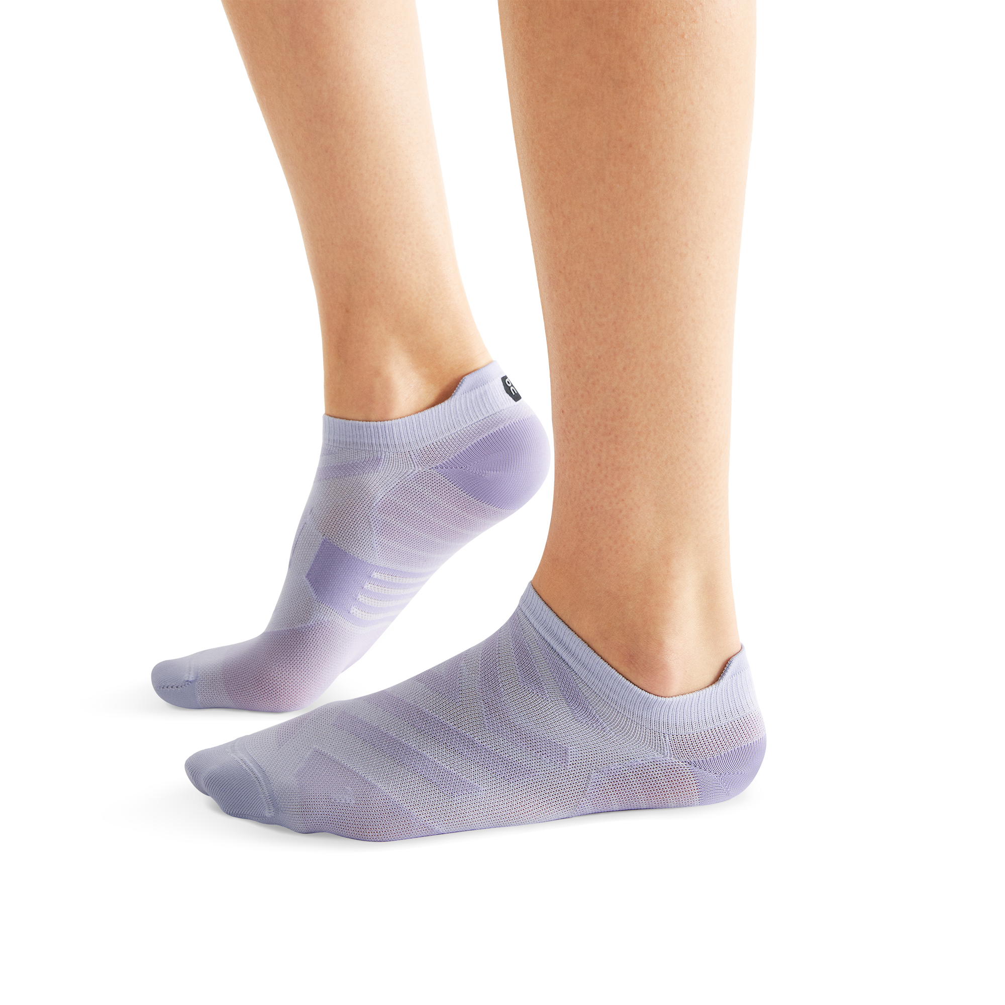 On Performance Low Sock Lavender & Anemone Femme – Running forte température, maintien, polyvalence Chaussettes