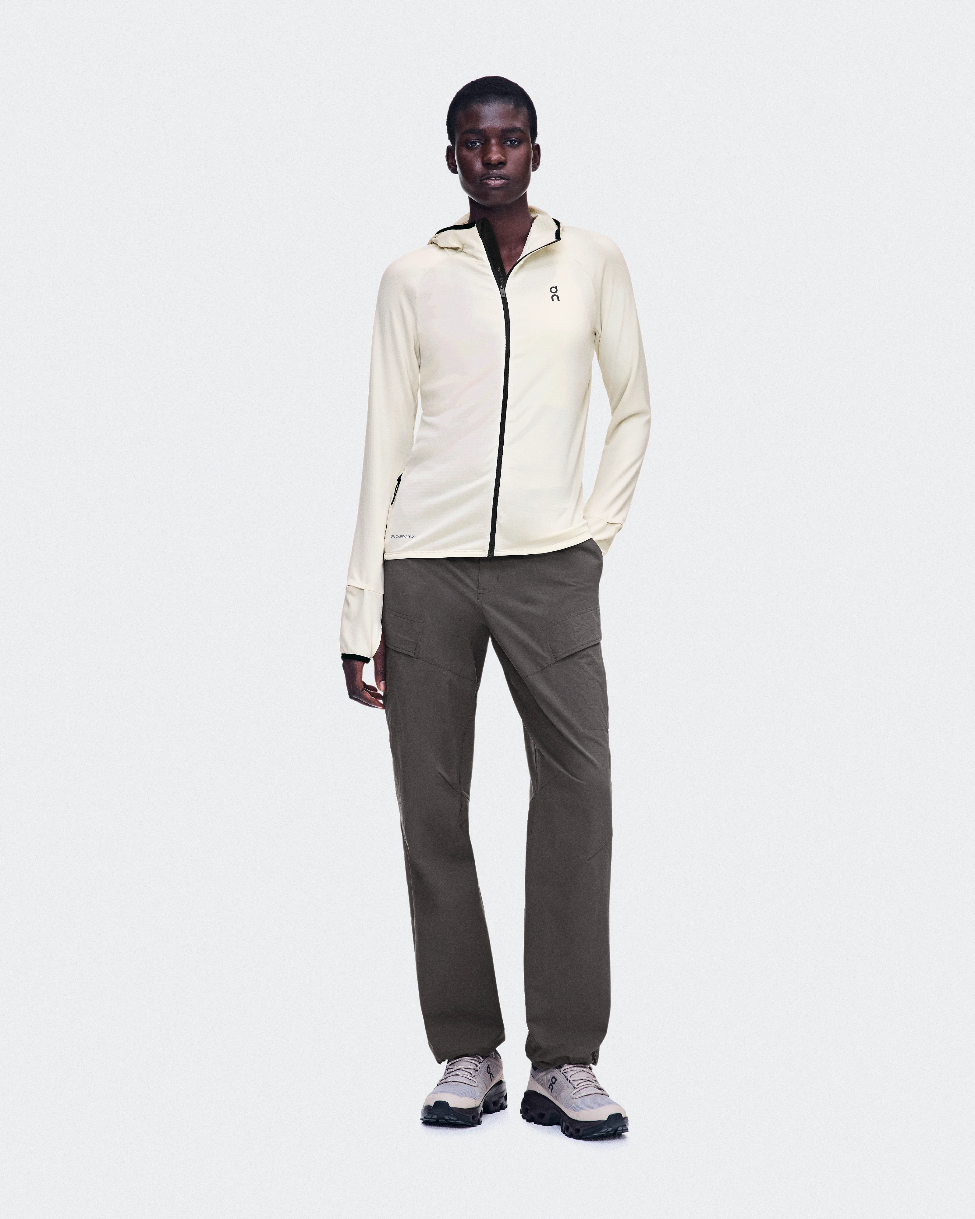On Climate Zip Hoodie Hare Femme Sweats à capuche et sweats