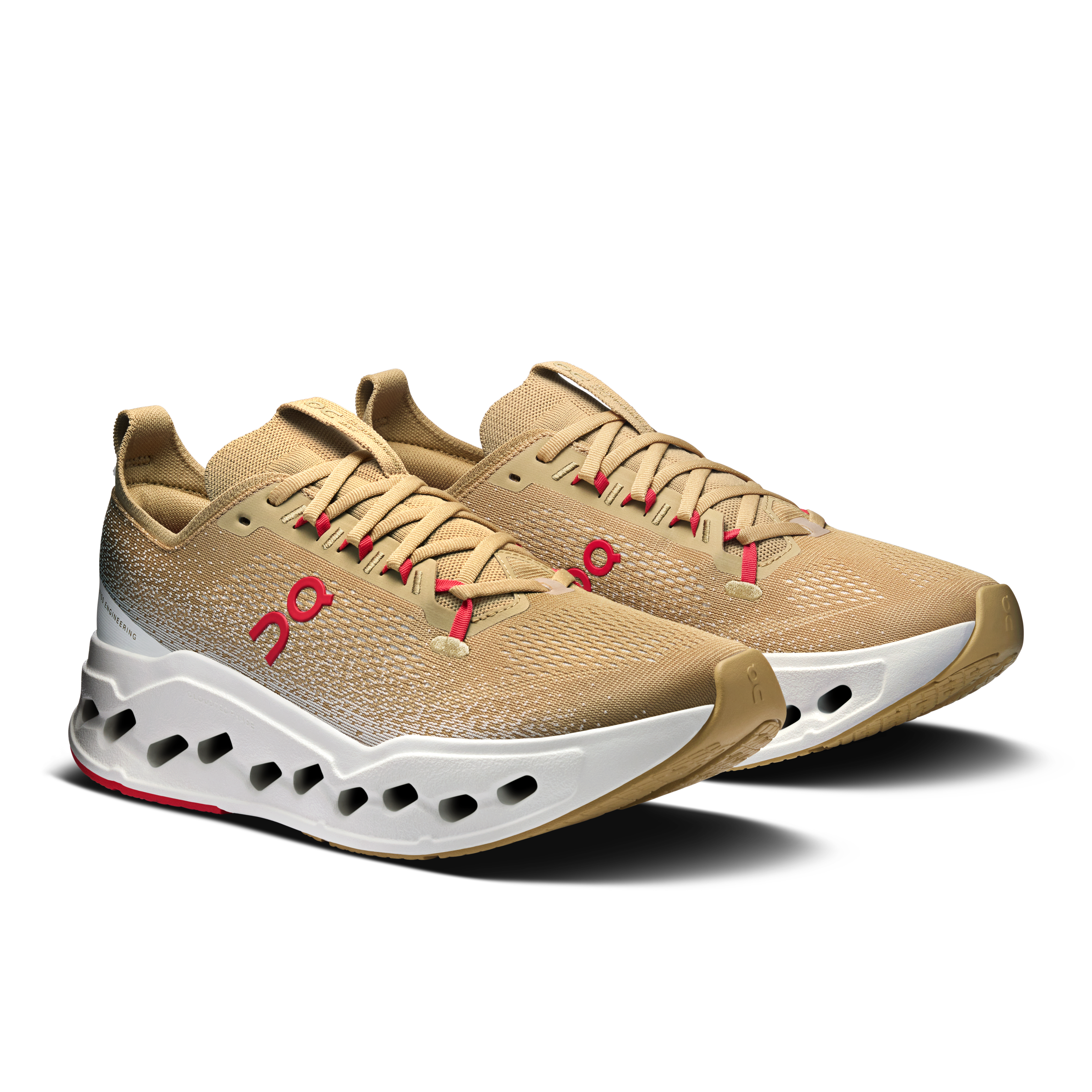 On Cloudsurfer Max Year of the Horse Chai & Ivory Homme Running sur route Chaussures