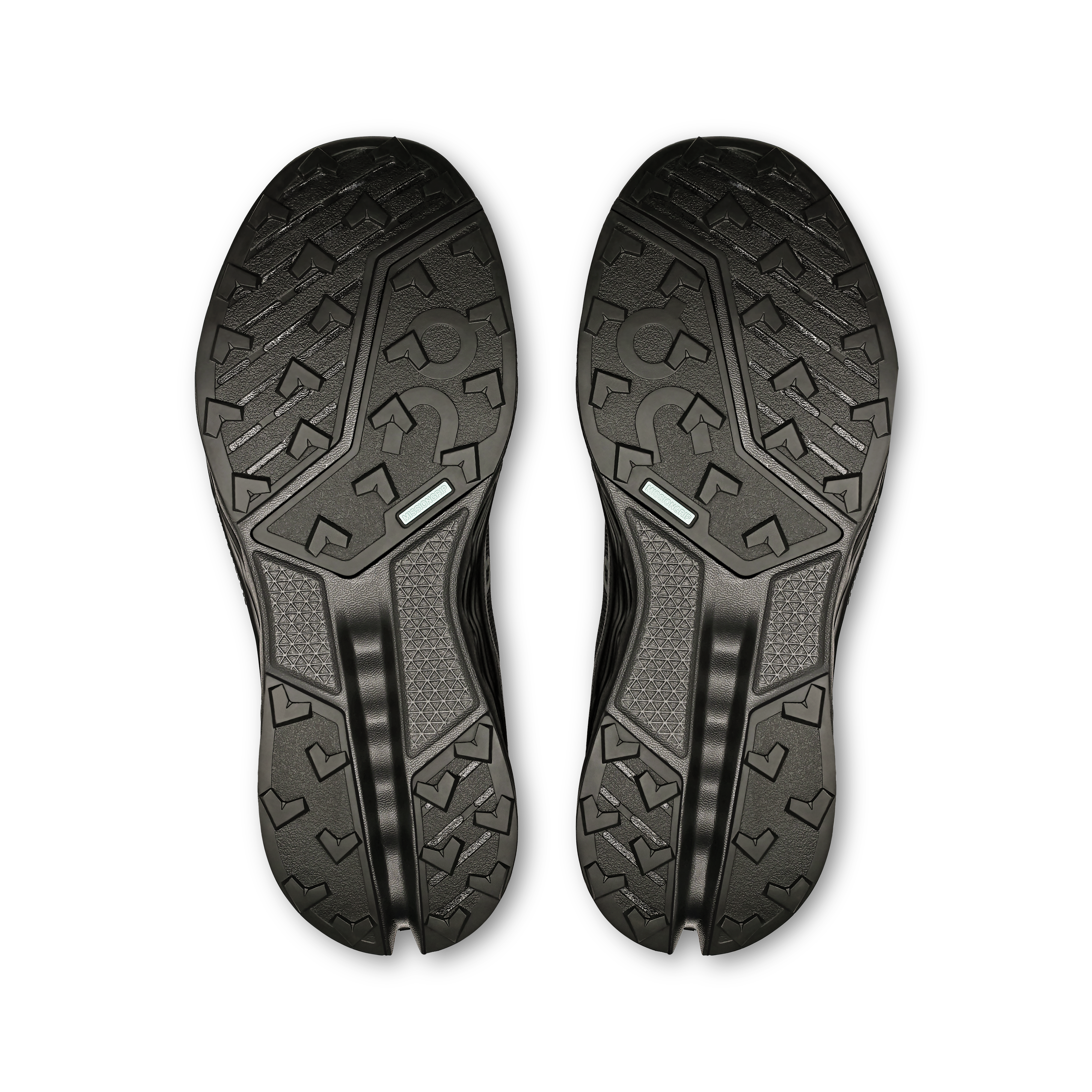 On Cloudsurfer Trail 2 Black & Black Femme Running de trail Chaussures