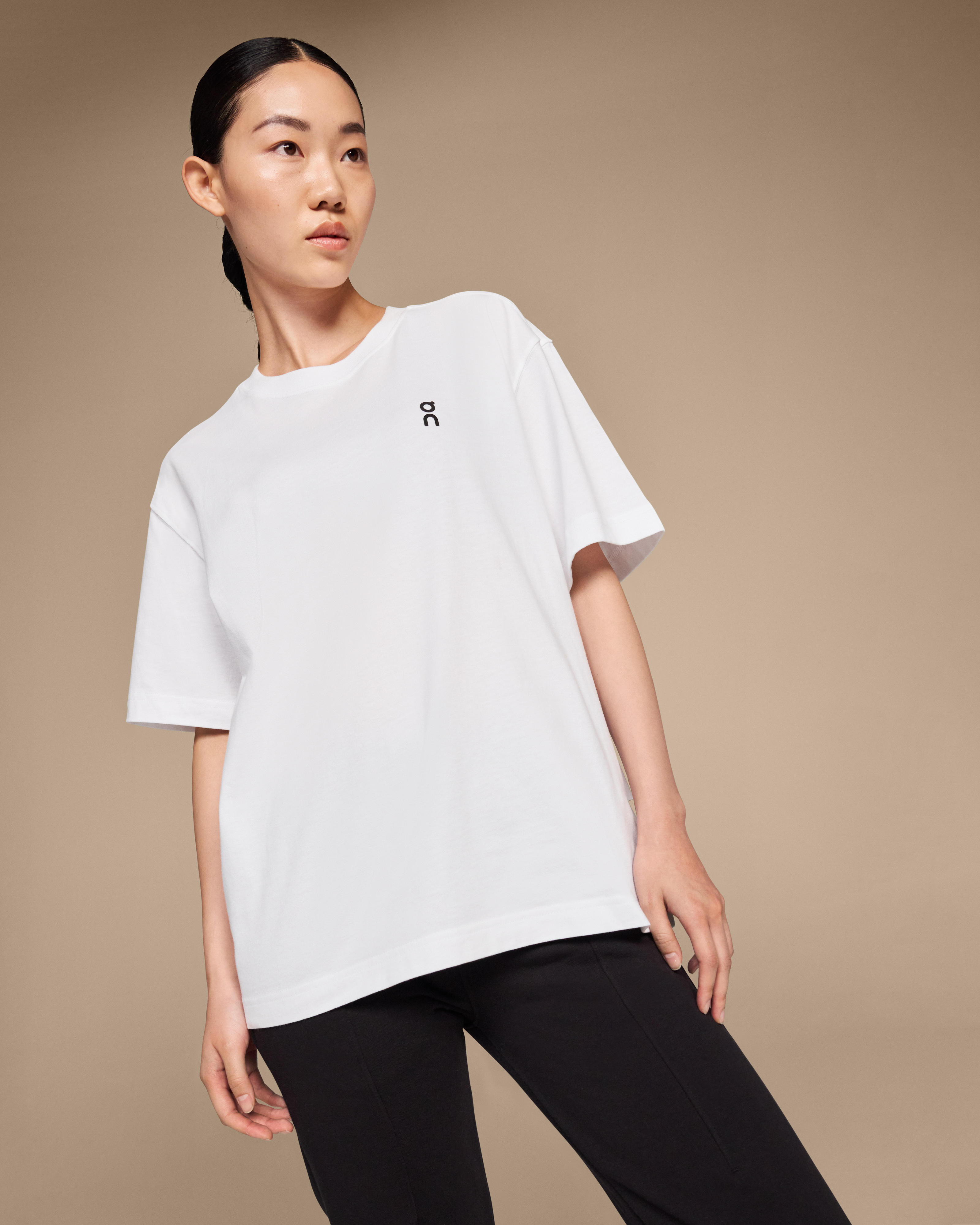 On Club-T White Femme Hauts et t-shirts