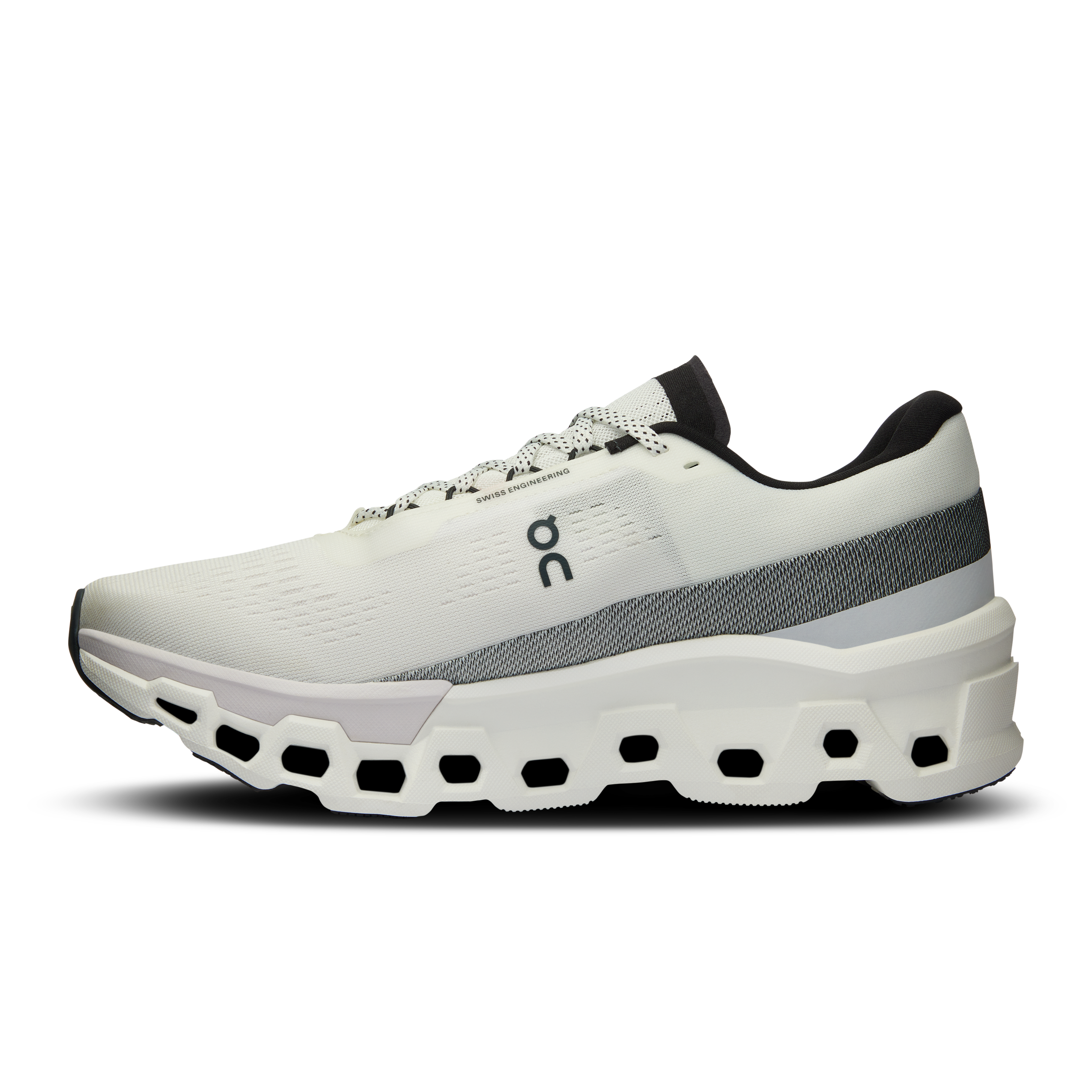 On Cloudmonster 2 White & Frost Homme Running sur route Chaussures