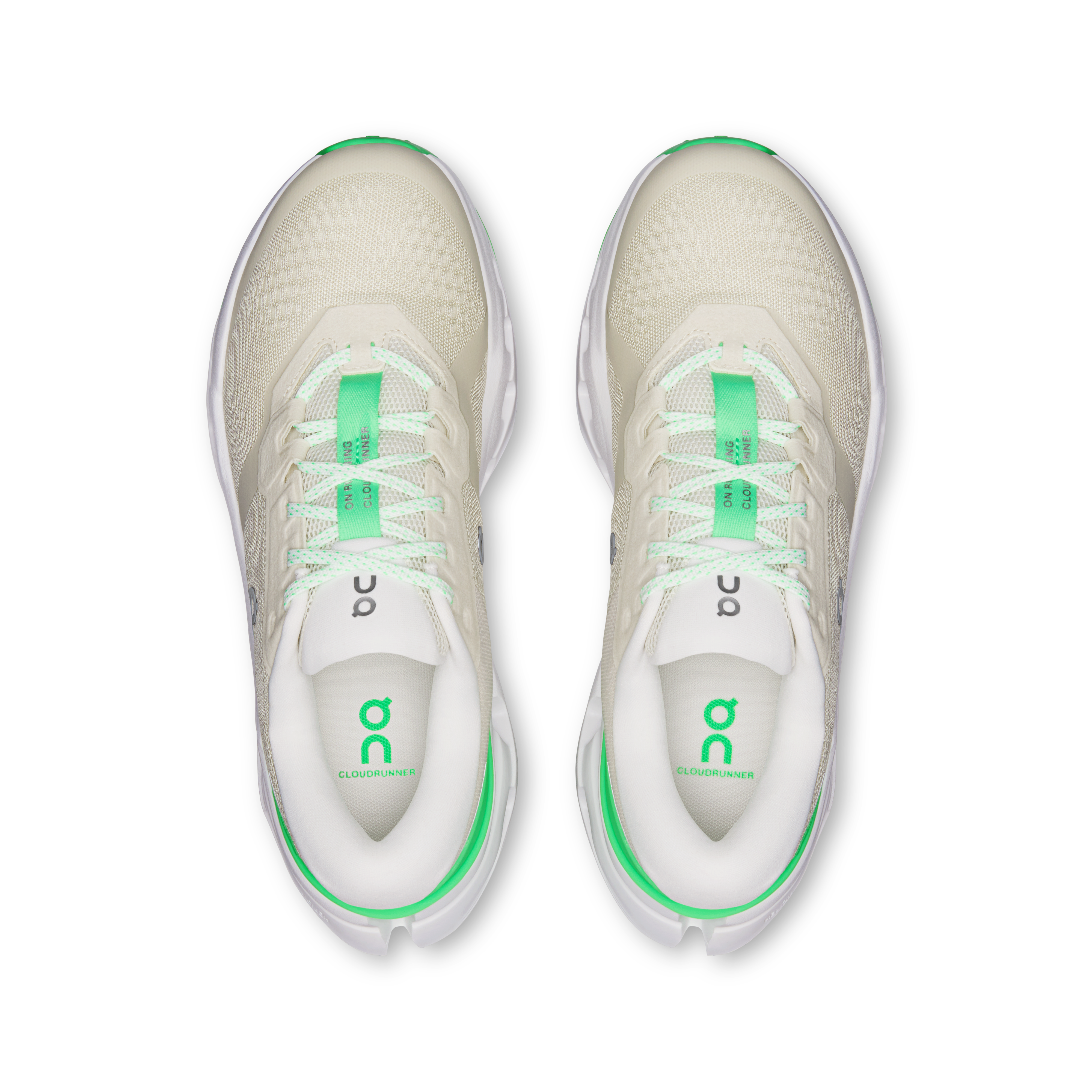On Cloudrunner 3 Ghost & Verdite Femme Running sur route Chaussures