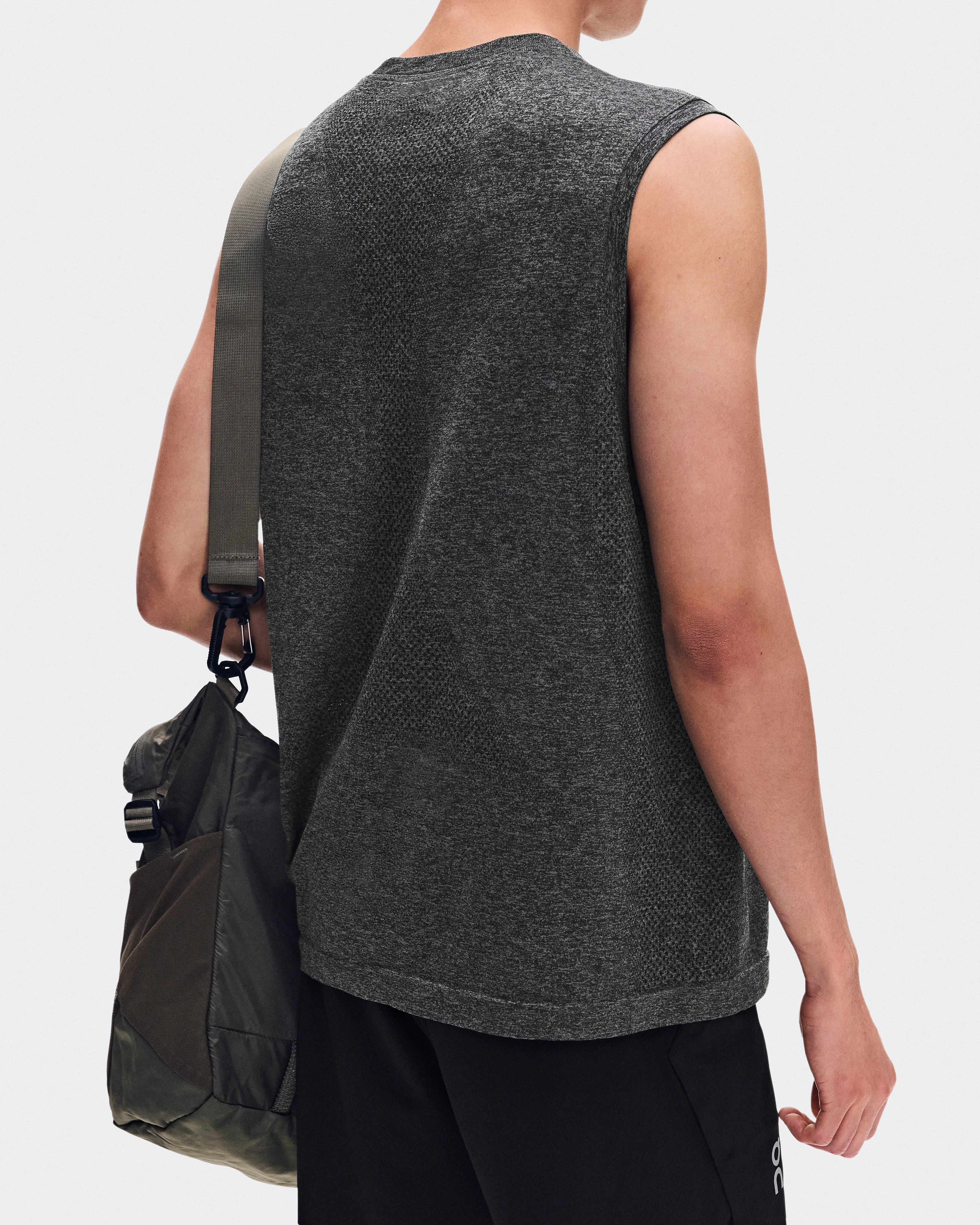 On Train Flex Tank Ember Heather Homme Hauts et t-shirts