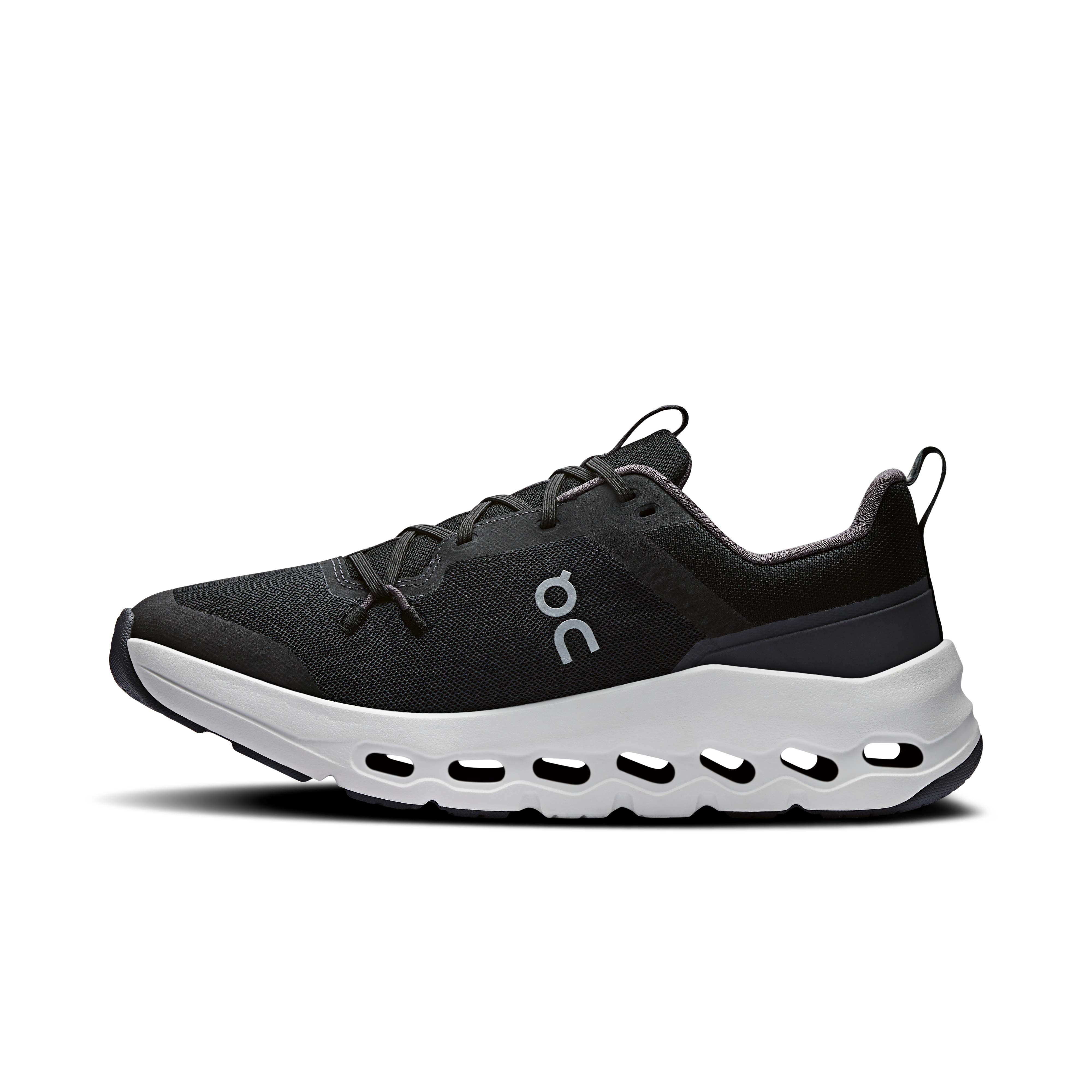 On Cloudleap Black & White Ados Active Life Chaussures