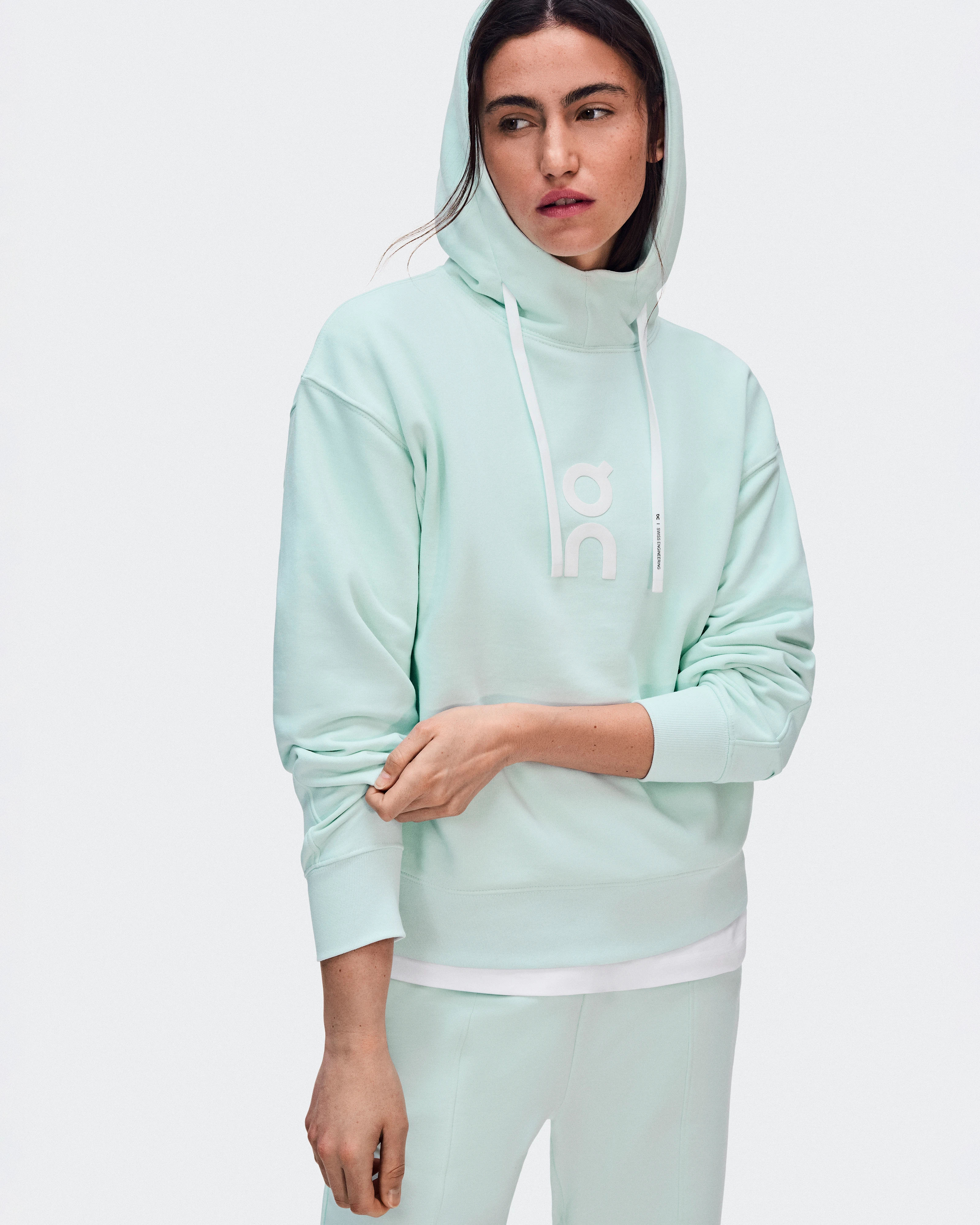 On Club Hoodie Flurry Femme Sweats à capuche et sweats