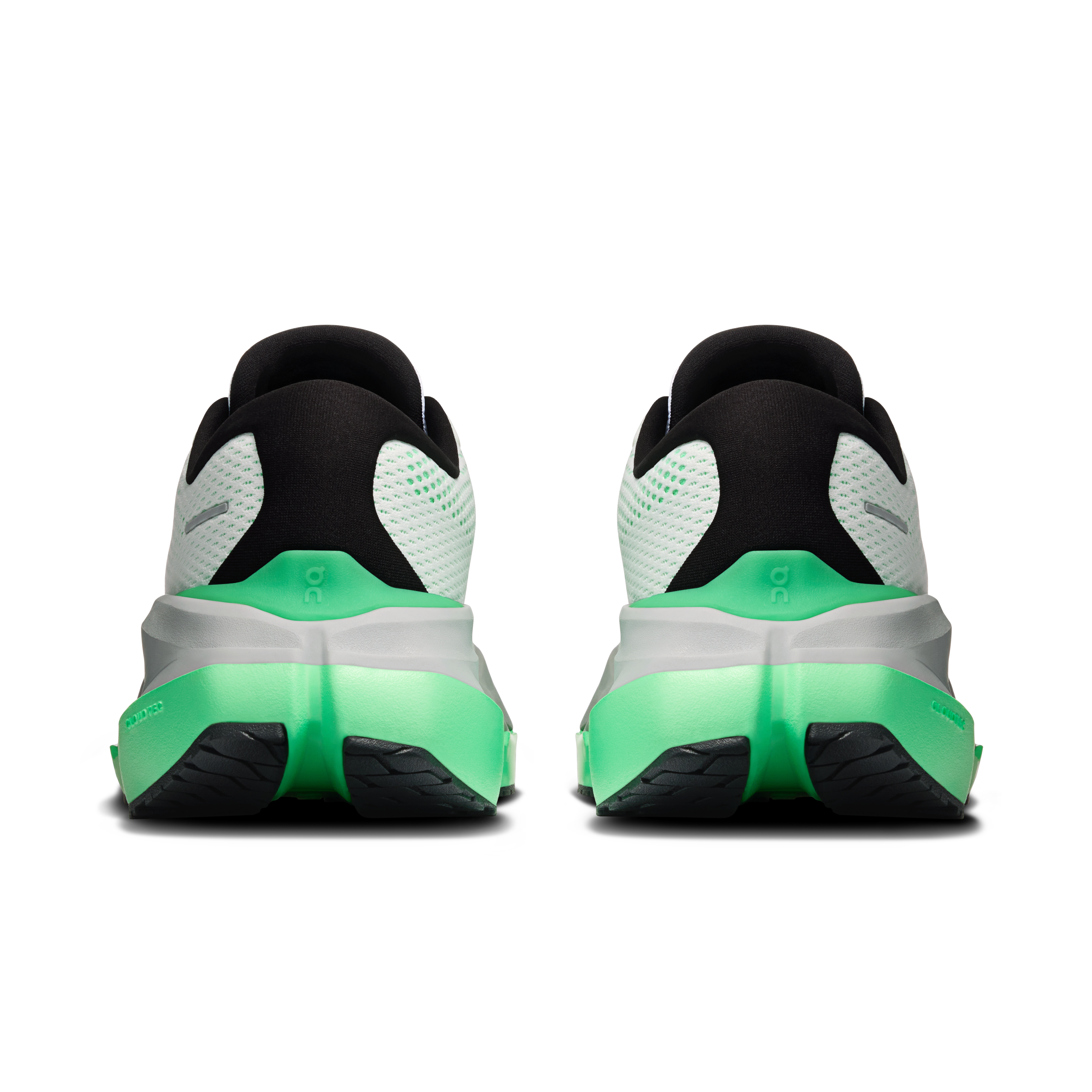 On Cloudrunner 3 Max White & Verdite Homme – Running quotidien, longue distance, stabilité Chaussures