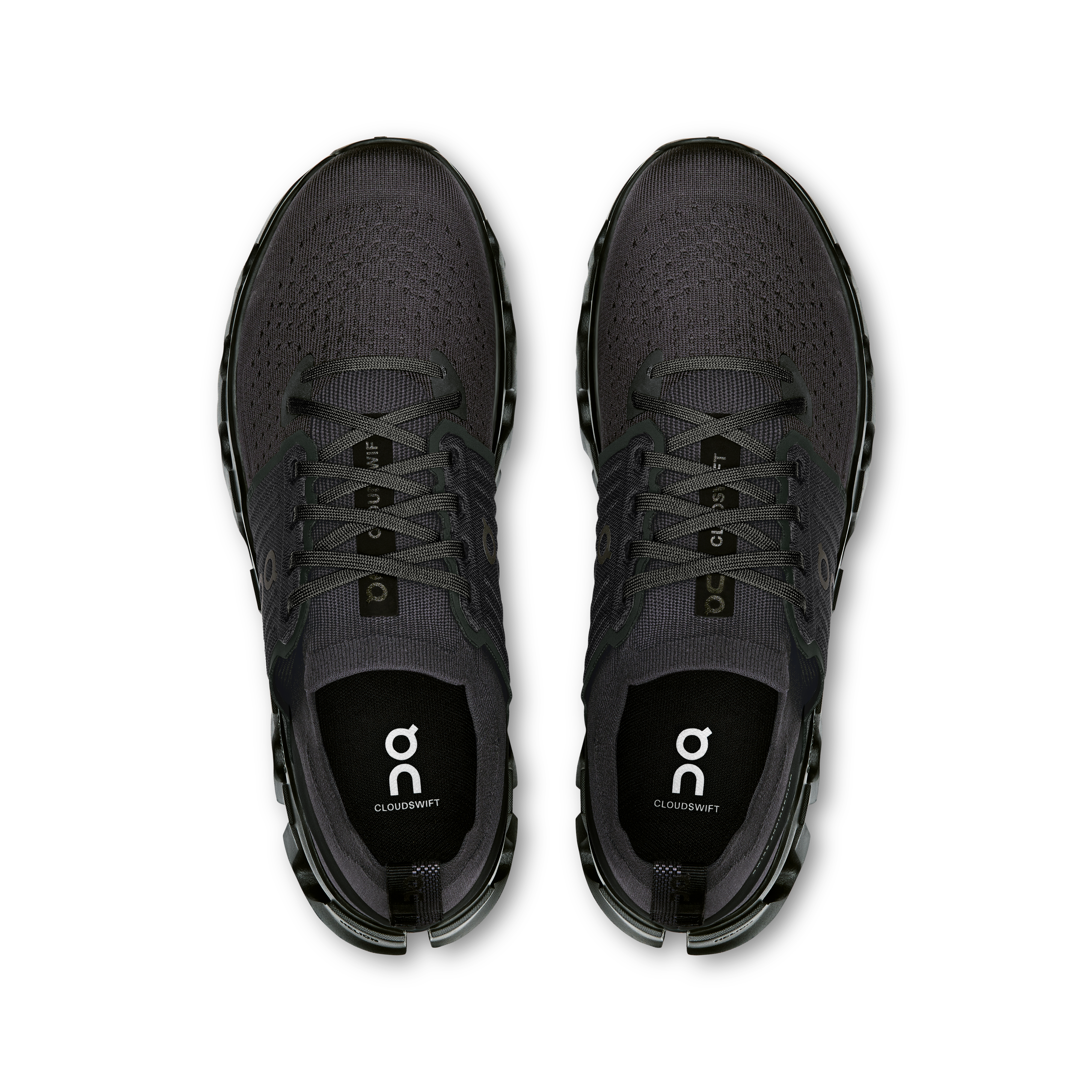 On Cloudswift 4 Black & Eclipse Homme Running sur route Chaussures