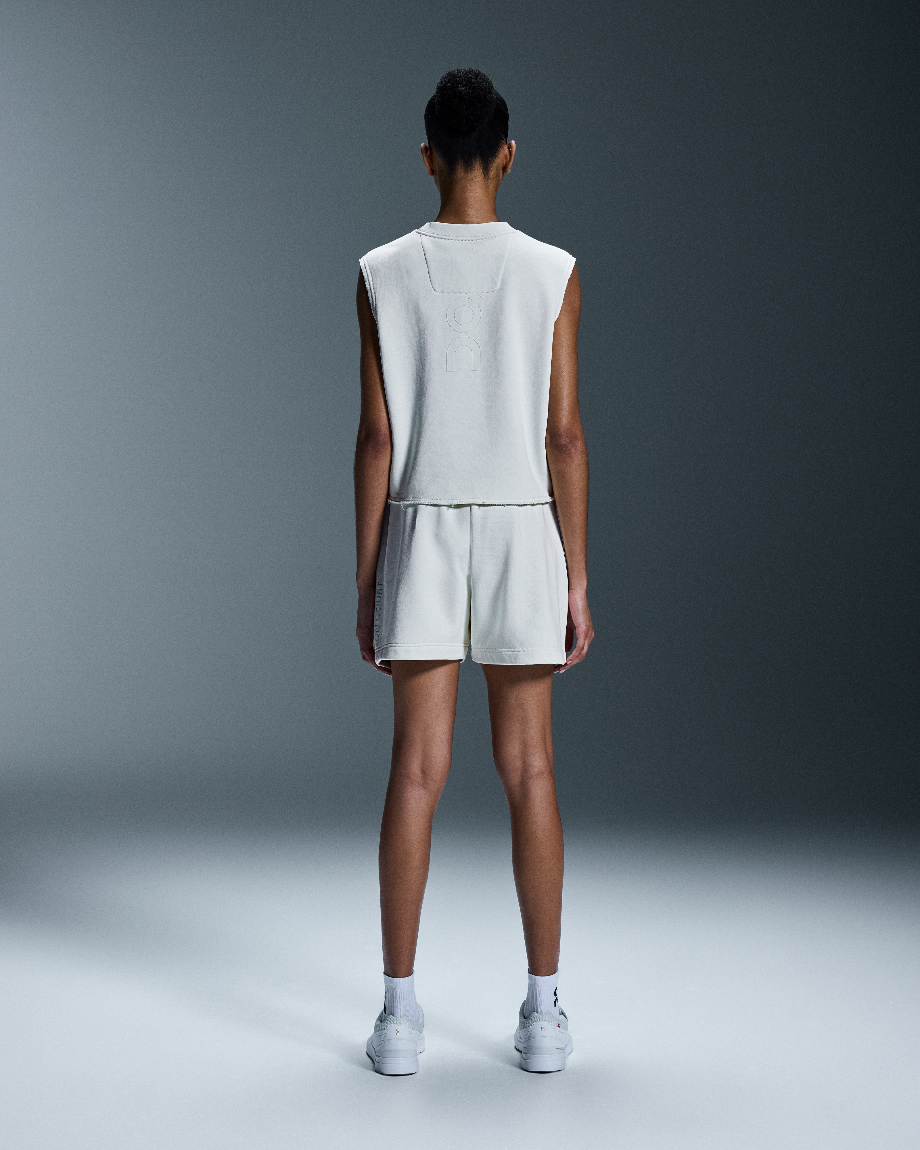 On Open Club Shorts White Femme Shorts