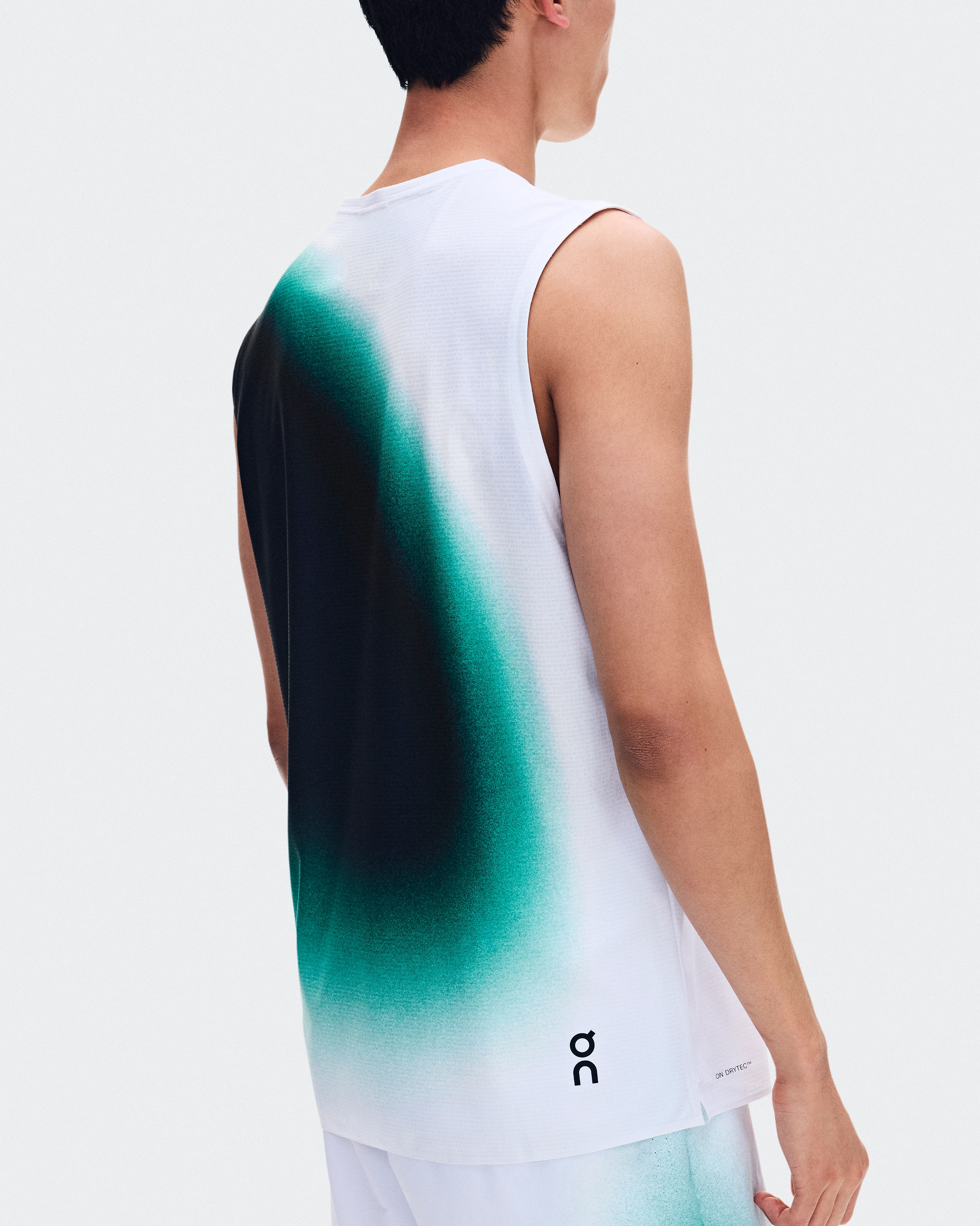 On Court Tank Swing White & Neem Homme Hauts et t-shirts