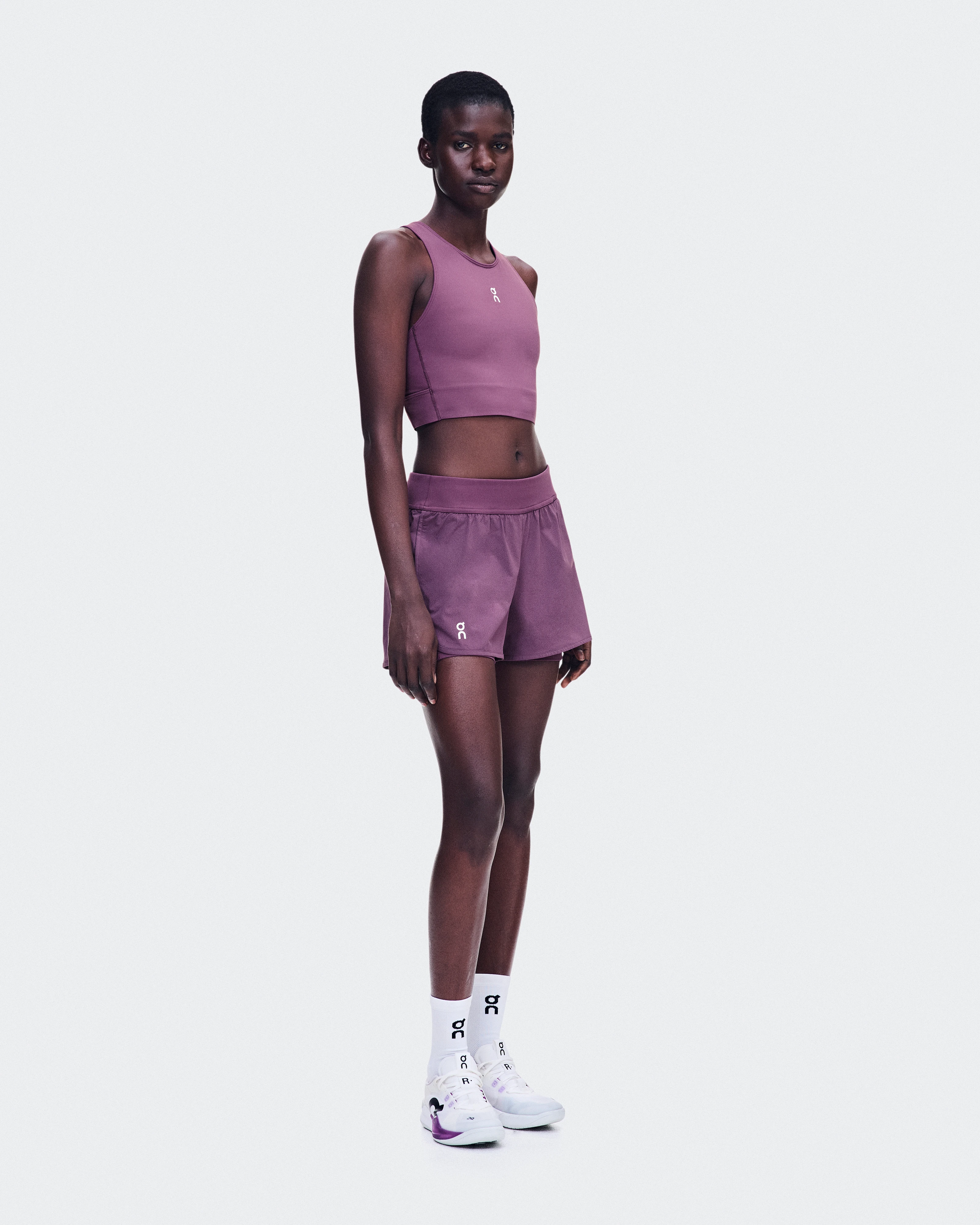 On 3" Court Shorts 2-in-1 Cassis Femme Shorts