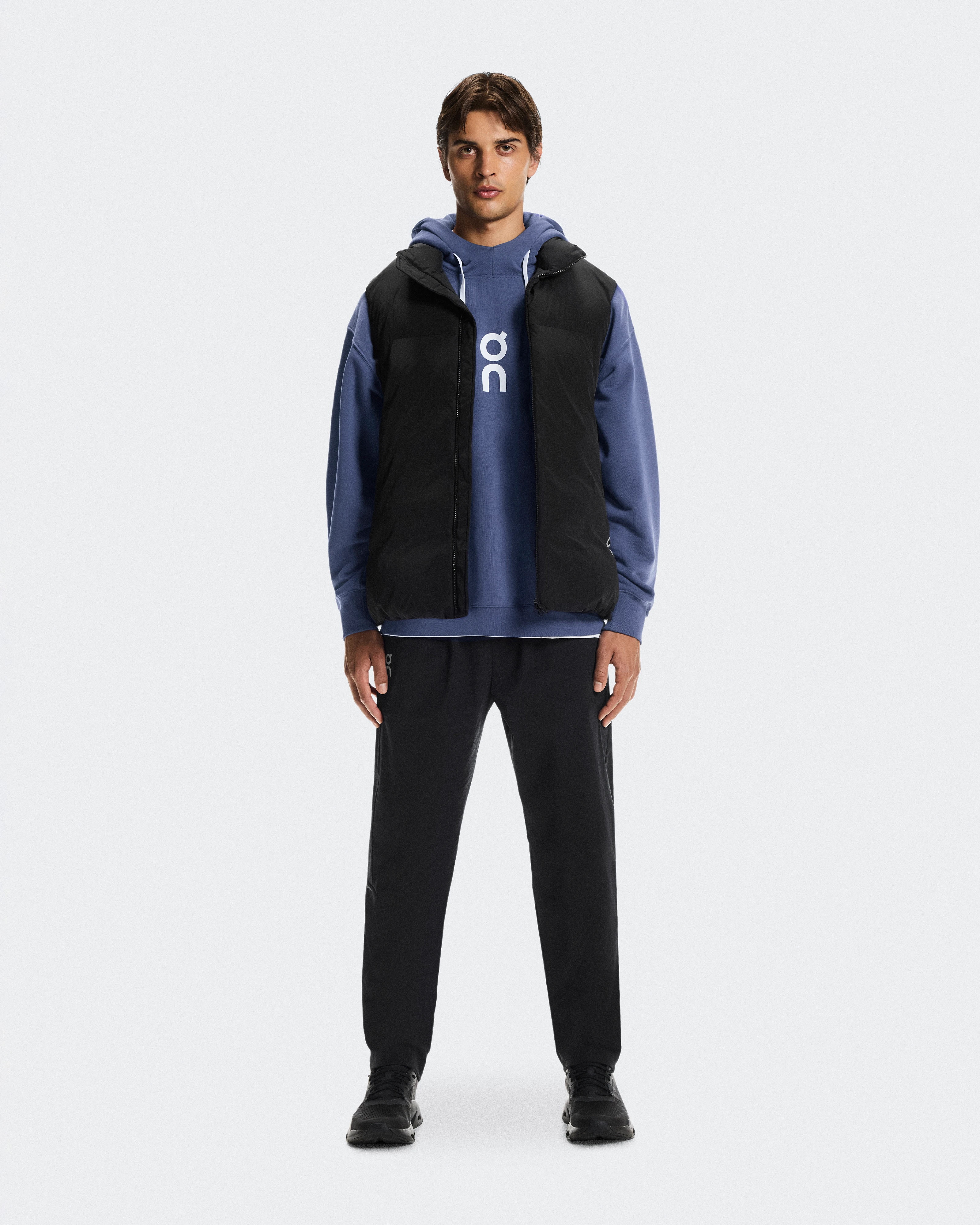 On All-Day Puffer Vest Black Homme Vestes