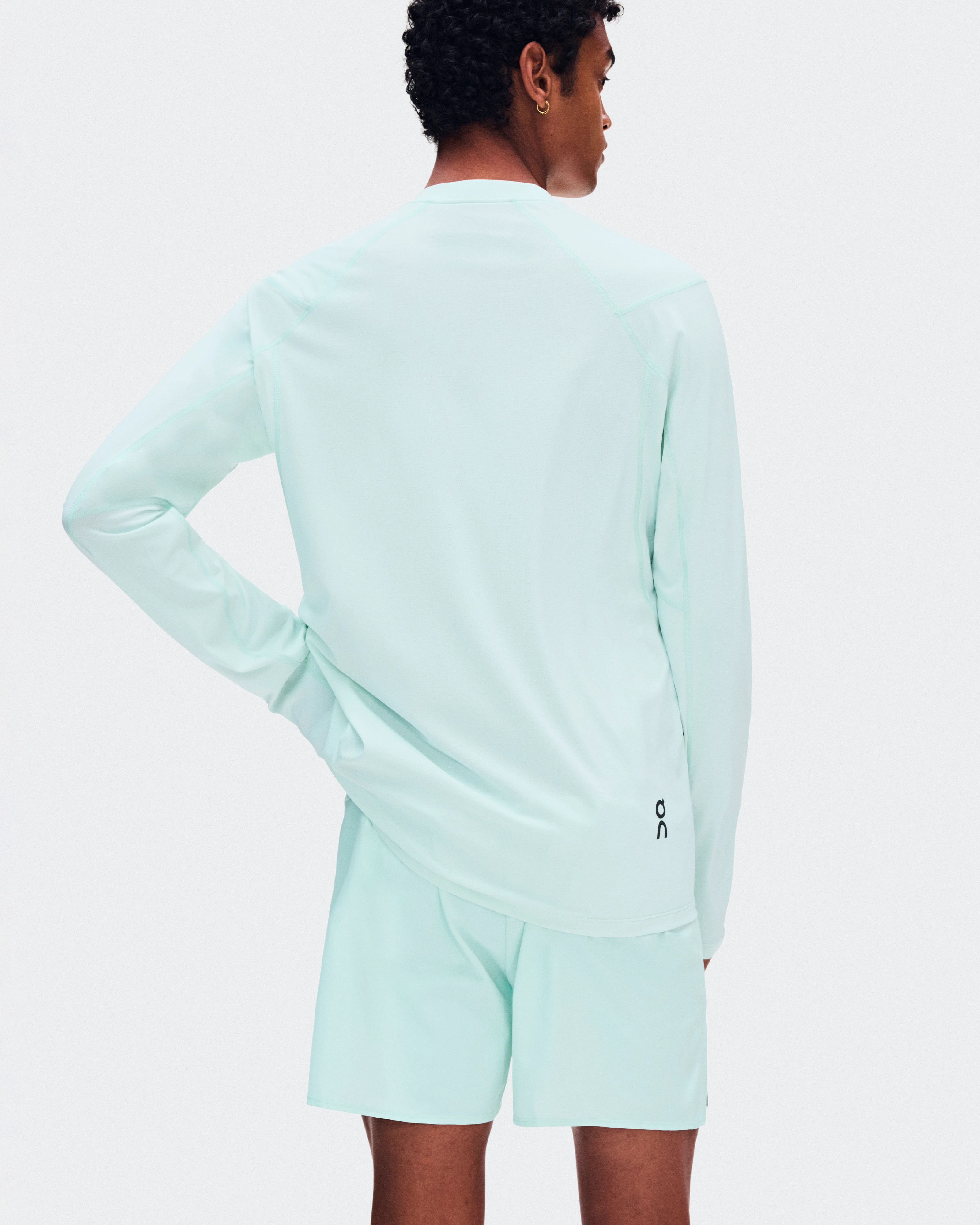 On Trail Long-T Solar Flurry Homme Hauts et t-shirts