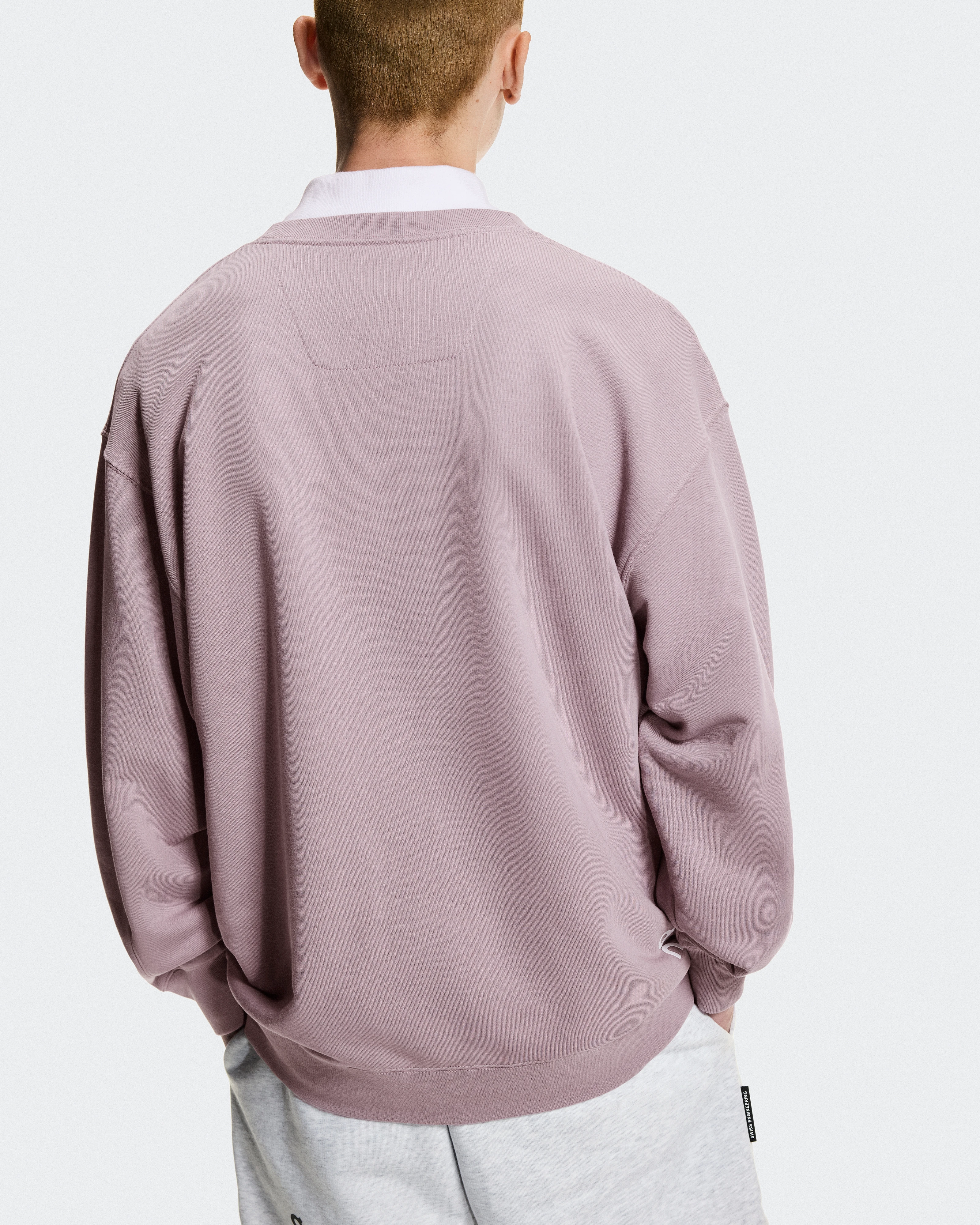 On Club Crew Heron Homme Sweats à capuche et sweats