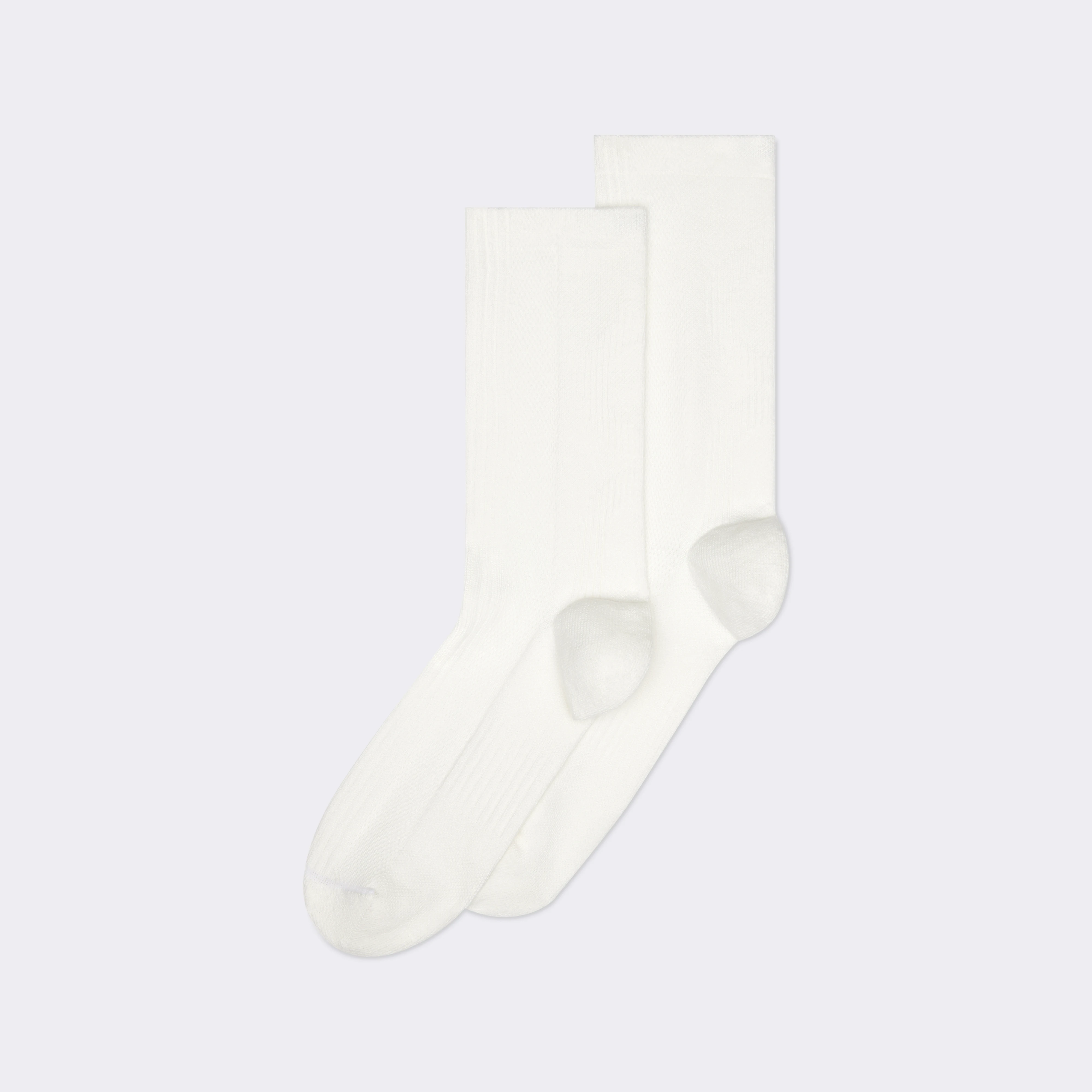 On Hybrid Sock High 2P Ivory Unisexe – Confort toute la journée, lifestyle actif Chaussettes