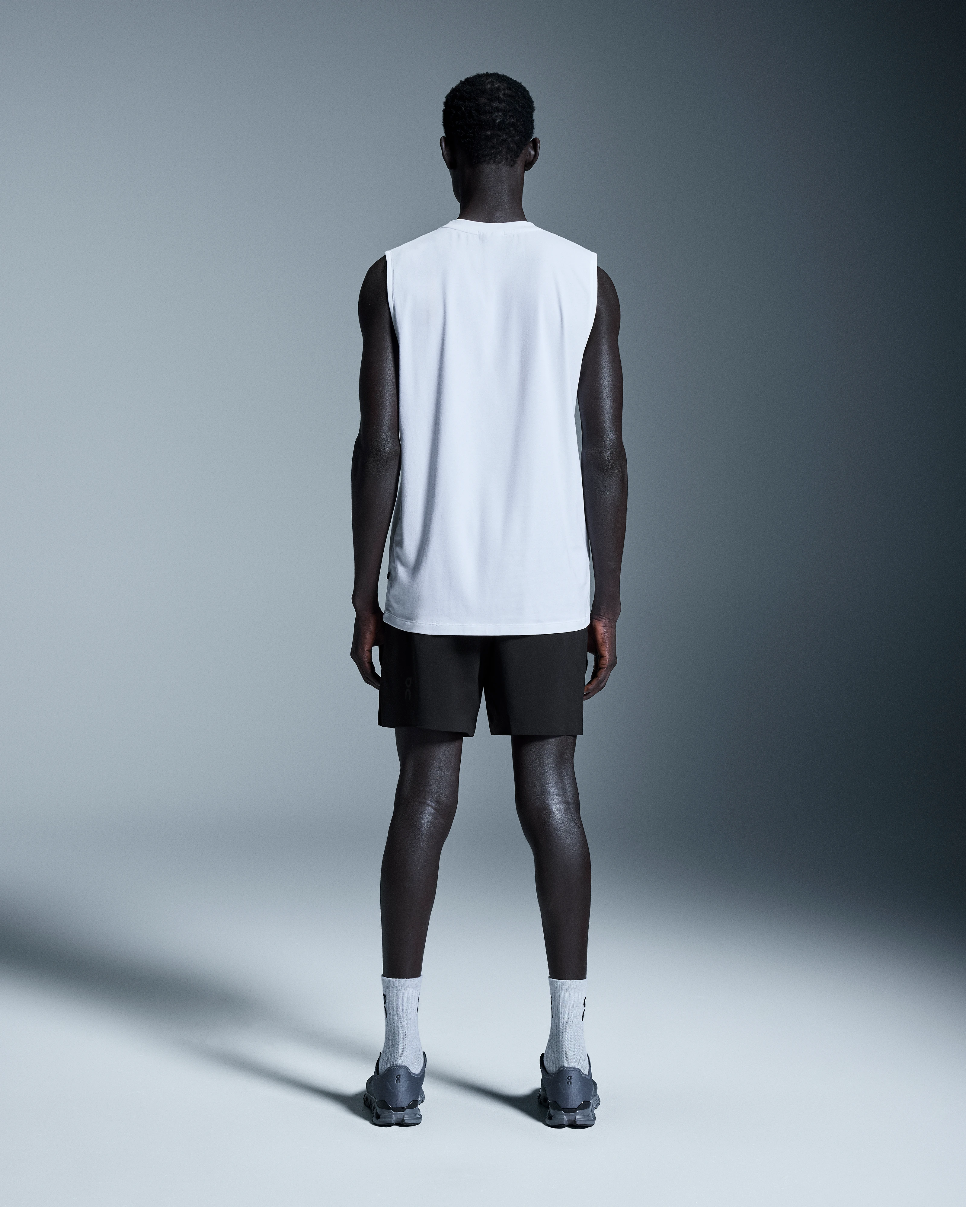 On Focus Tank White Homme Hauts et t-shirts