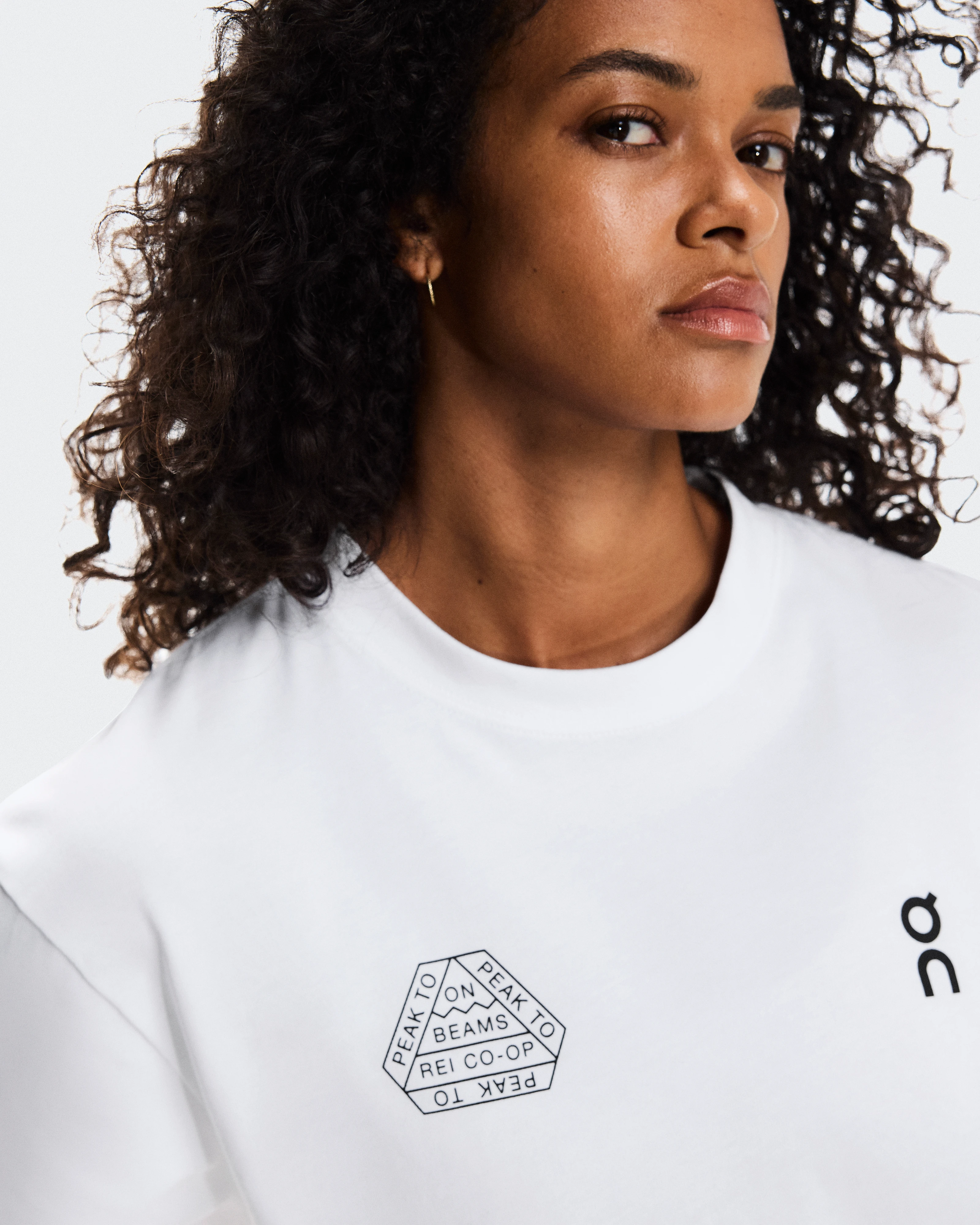 On Studio-T BEAMS REI White Unisexe Hauts et t-shirts