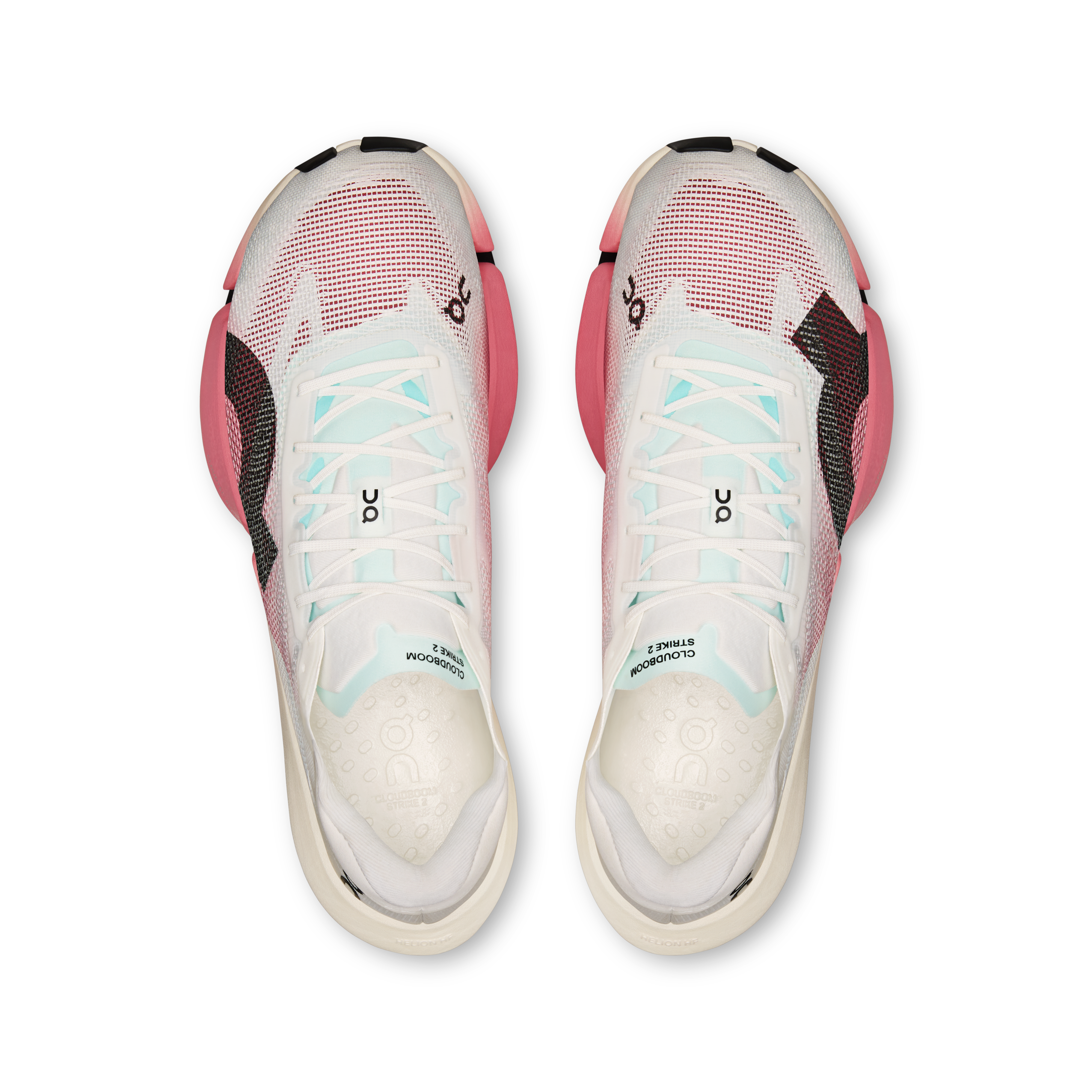 On Cloudboom Strike 2 White & Camellia Unisexe – Marathons, semi-marathons, vitesse Chaussures